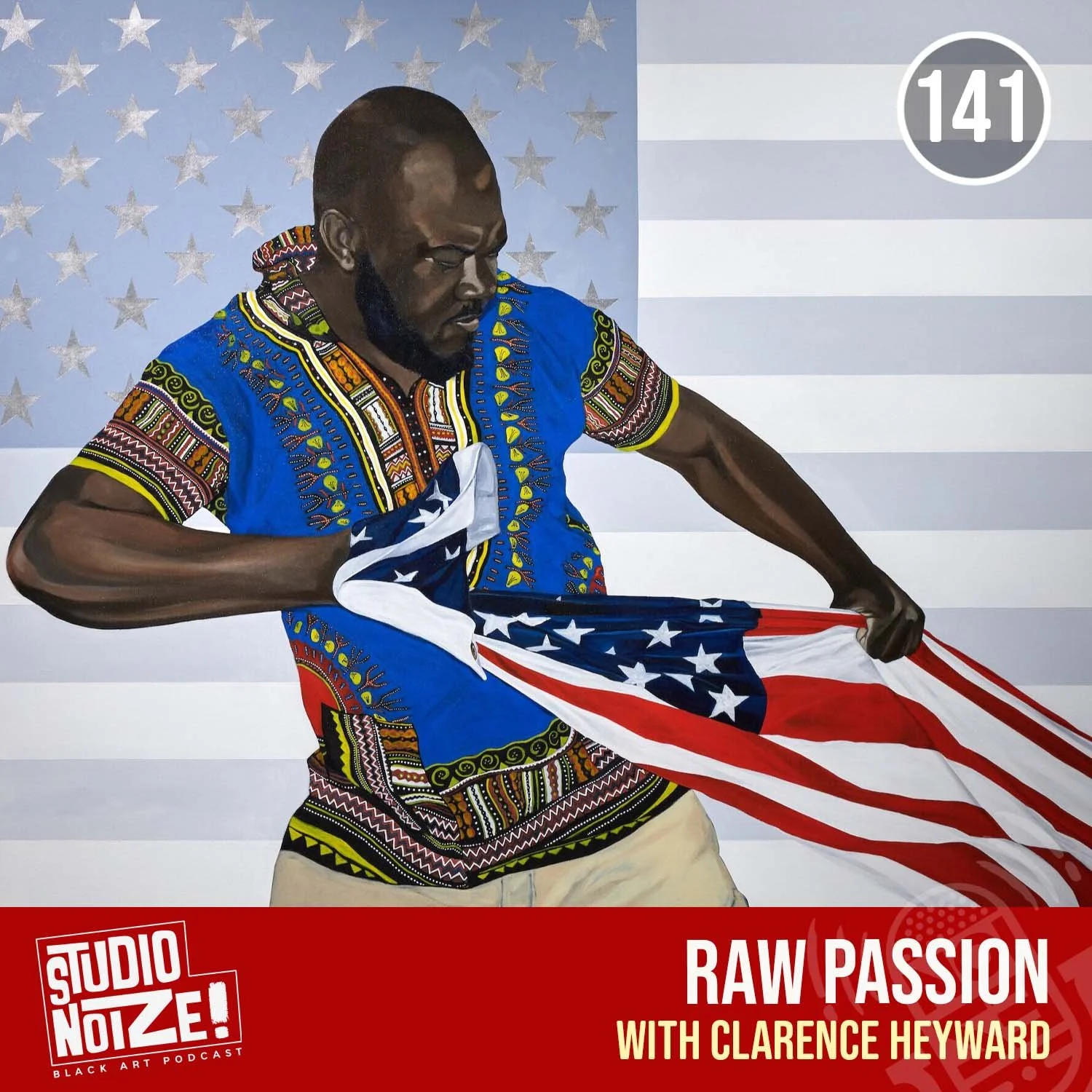 Raw Passion w/ painter Clarence Heyward episode artwork