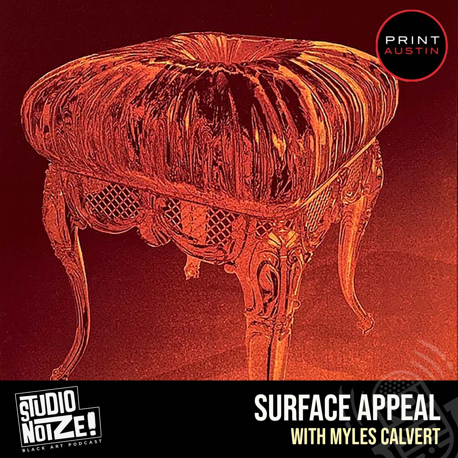 Surface Appeal w/ printmaker Myles Calvert episode artwork