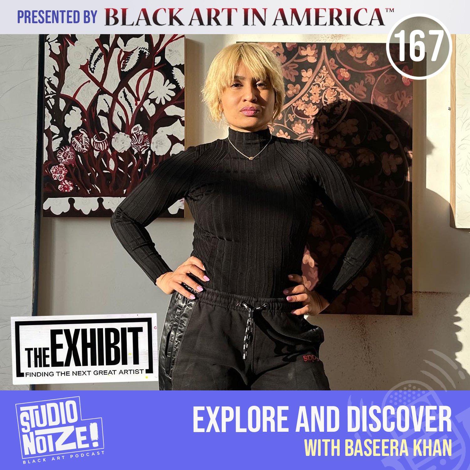 Explore and Discover w/ artist Baseera Khan episode artwork