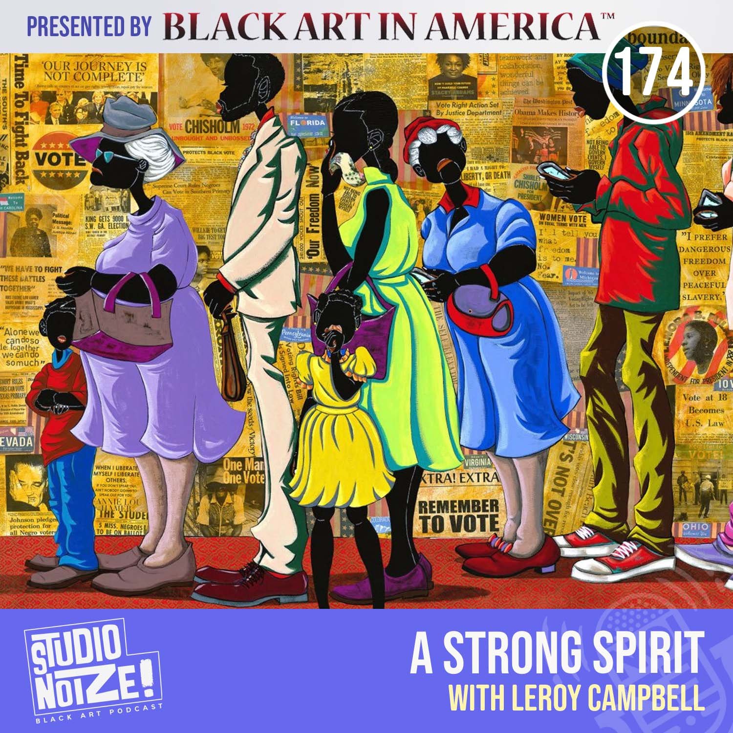 A Strong Spirit w/ artist Leroy Campbell episode artwork