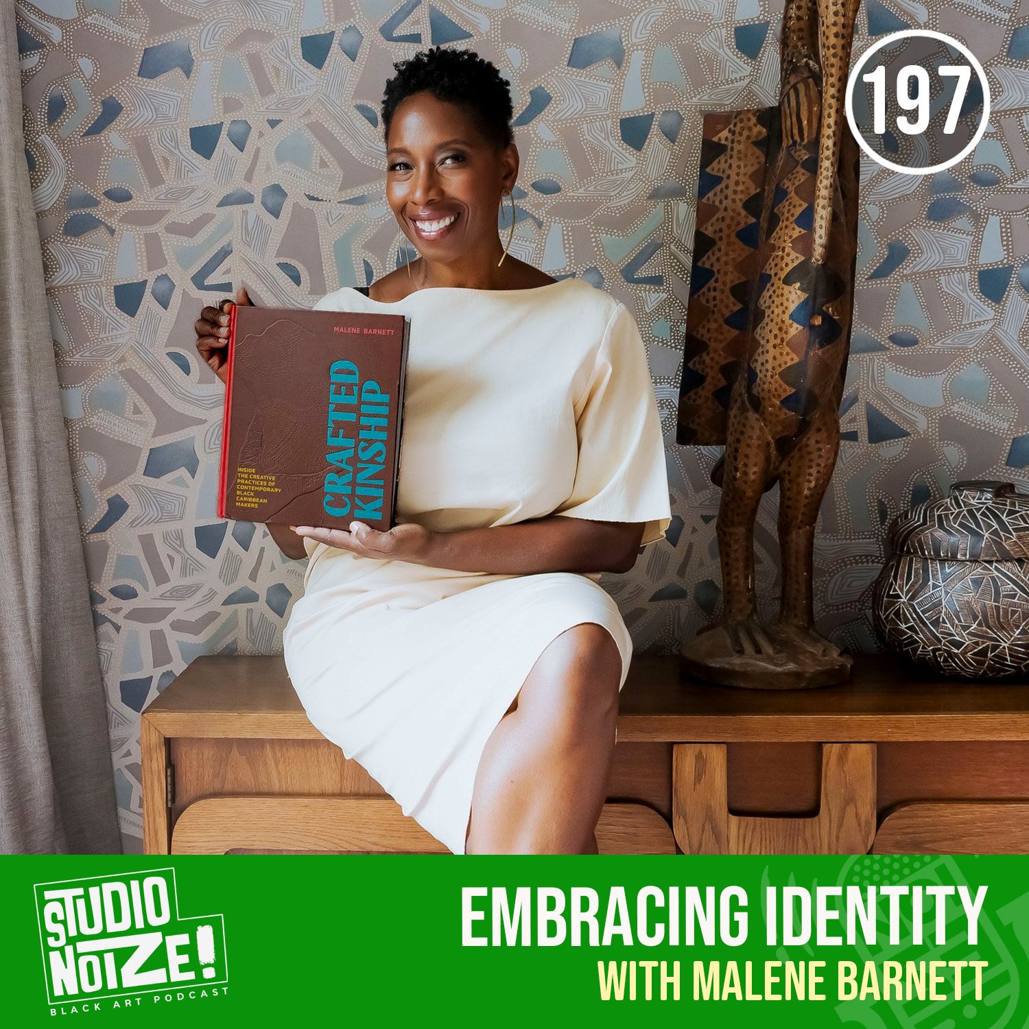 Embracing Identity w/ artist Malene Barnett episode artwork