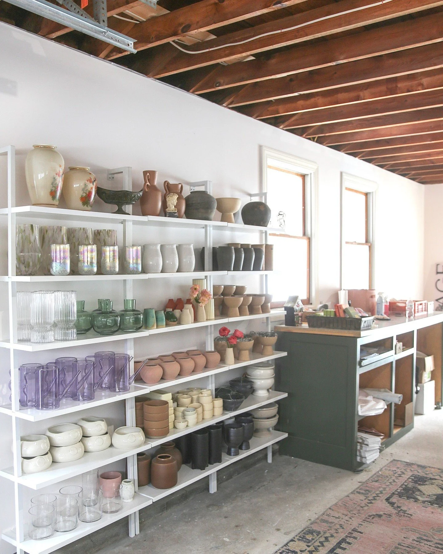 A wall of possibility 💕 the vase is where it all begins.