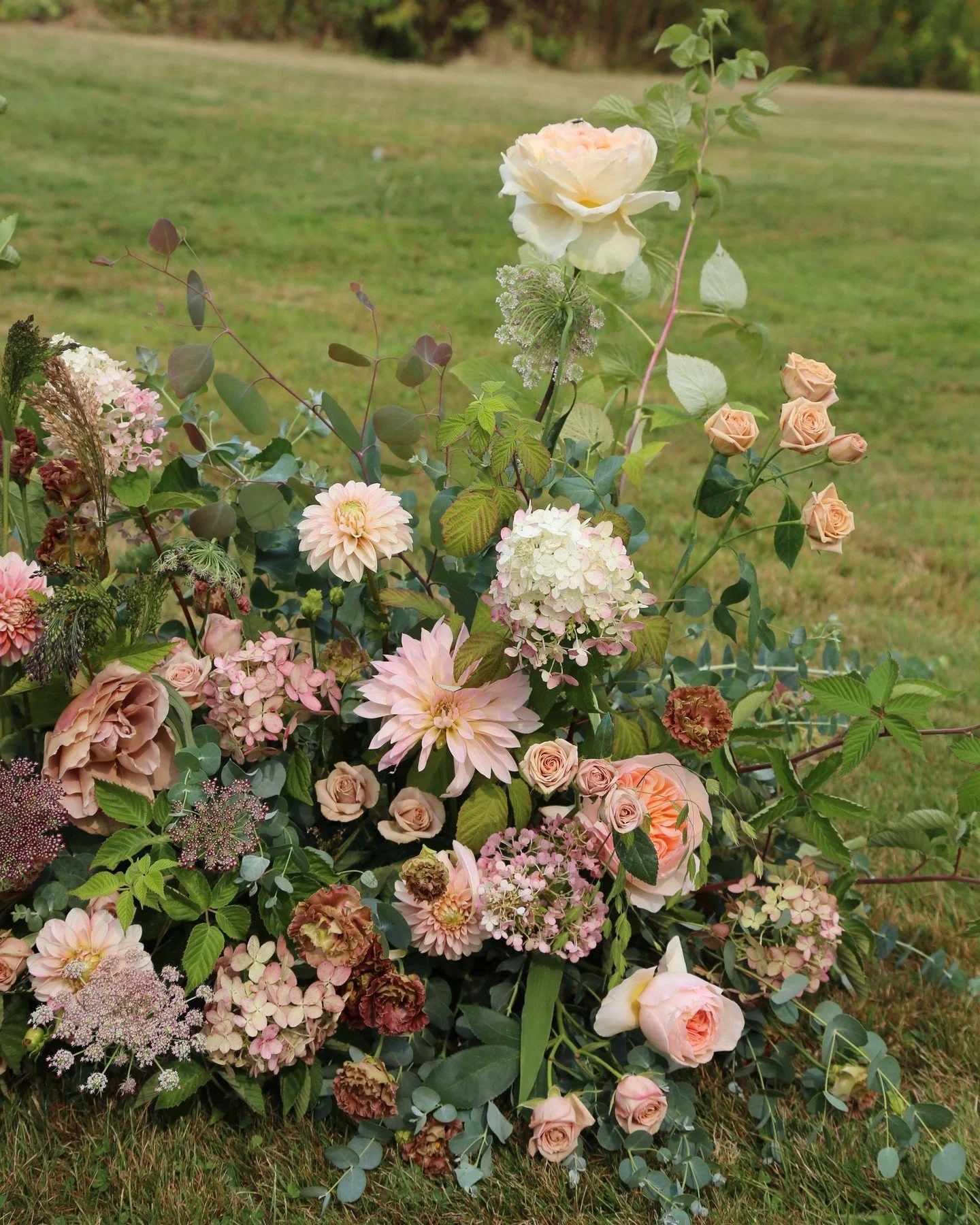 When florals are designed to integrate with the landscape, not compete with it.