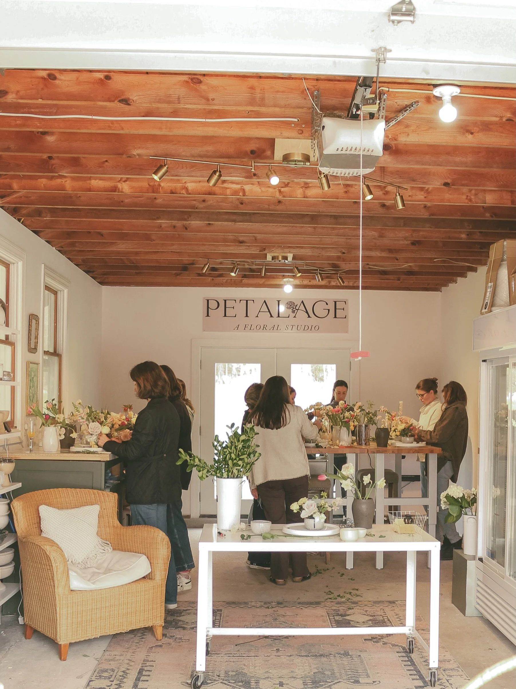 Where flowers, creativity, and community meet. 🏡 🌼 This weekend we&rsquo;re gathering around the design table for a Floral Basket Workshop, and there are still a few spots available. Come spend a few hours creating something beautiful and leave wit