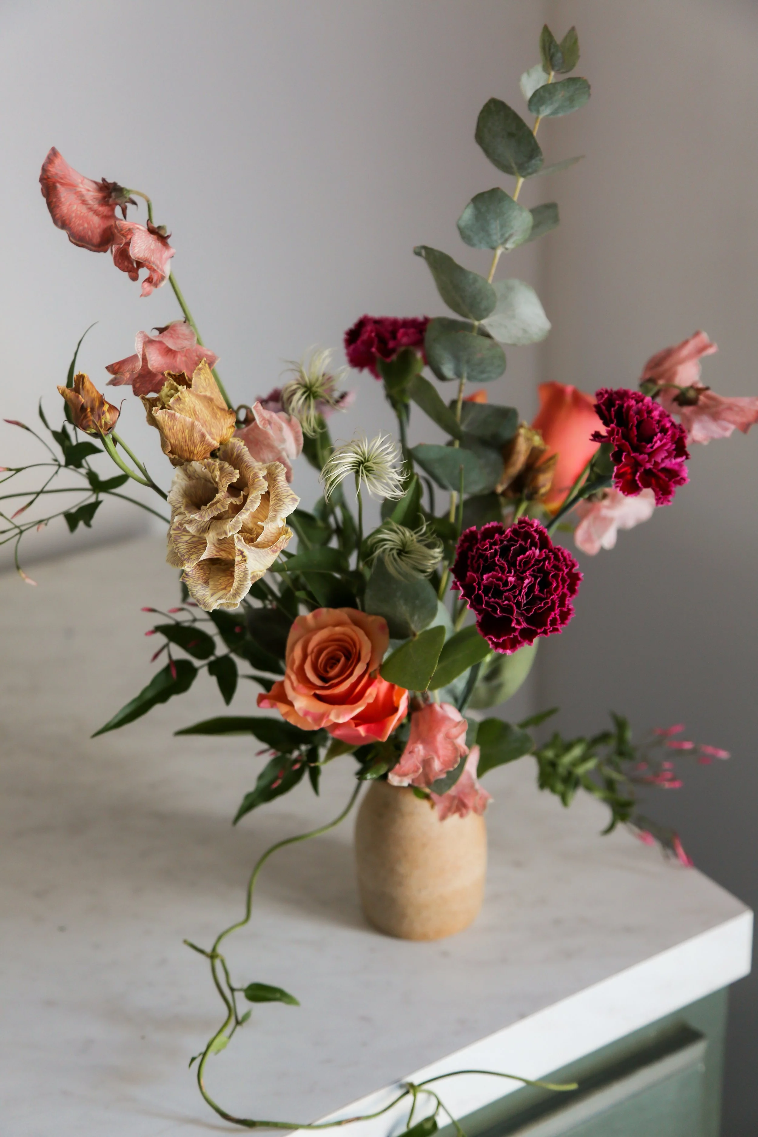 Petite Ceramic Bud Vase