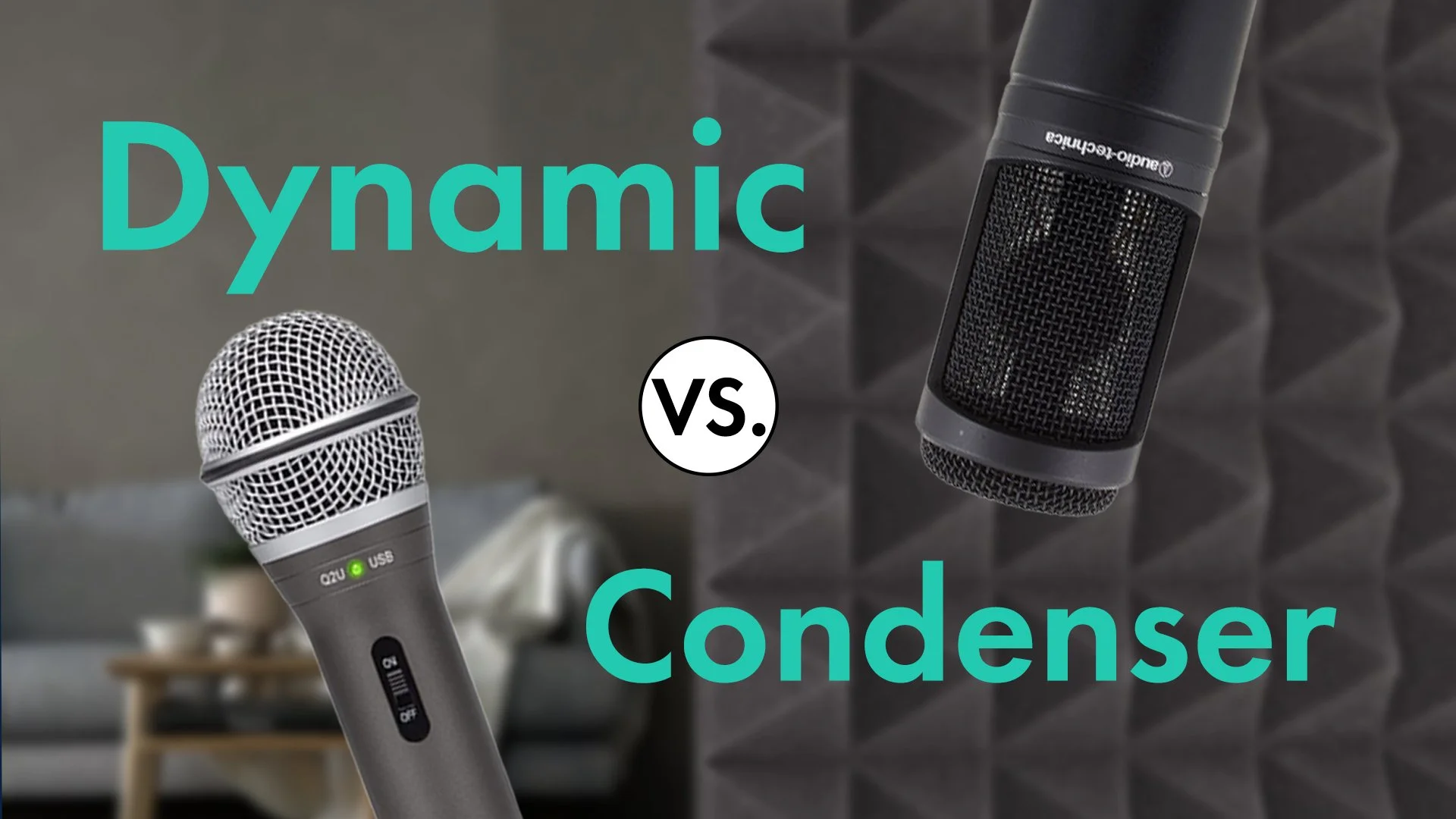 Dynamic vs Condenser mics: which is best for Podcasting - a non-technical guide