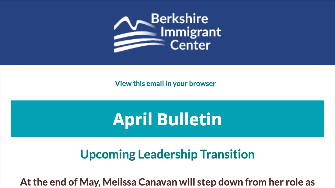 April Bulletin
