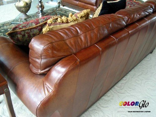 Color Glo Bahamas, Leather Sofa Colour Restoration
