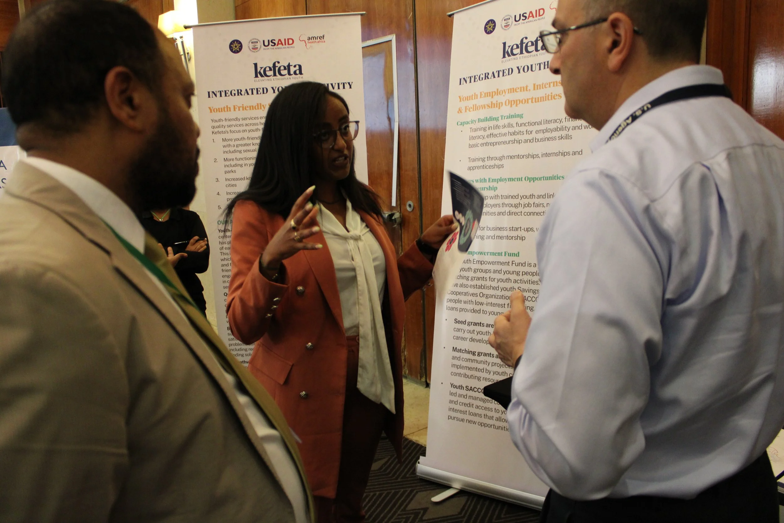 In Ethiopia, USAID Implementing Partners Share Experiences with Youth