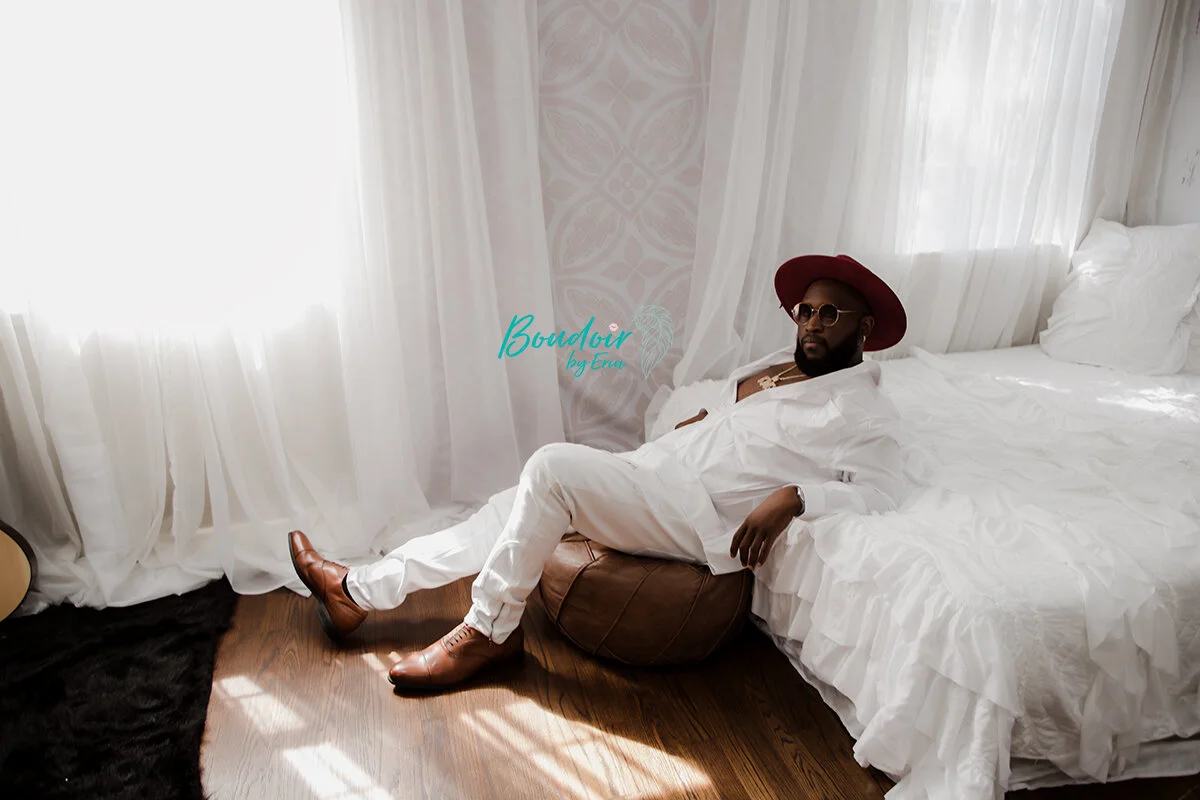 Mr King’s Male Boudoir Empowerment Session / McKinney, TX / Boudoir by Erin