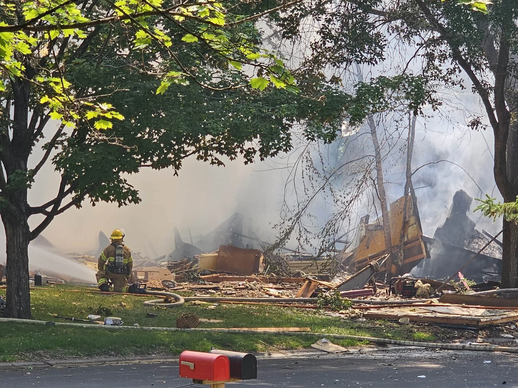 VIDEO One Seriously Injured in Coon Rapids Home Explosion — MNCRIME