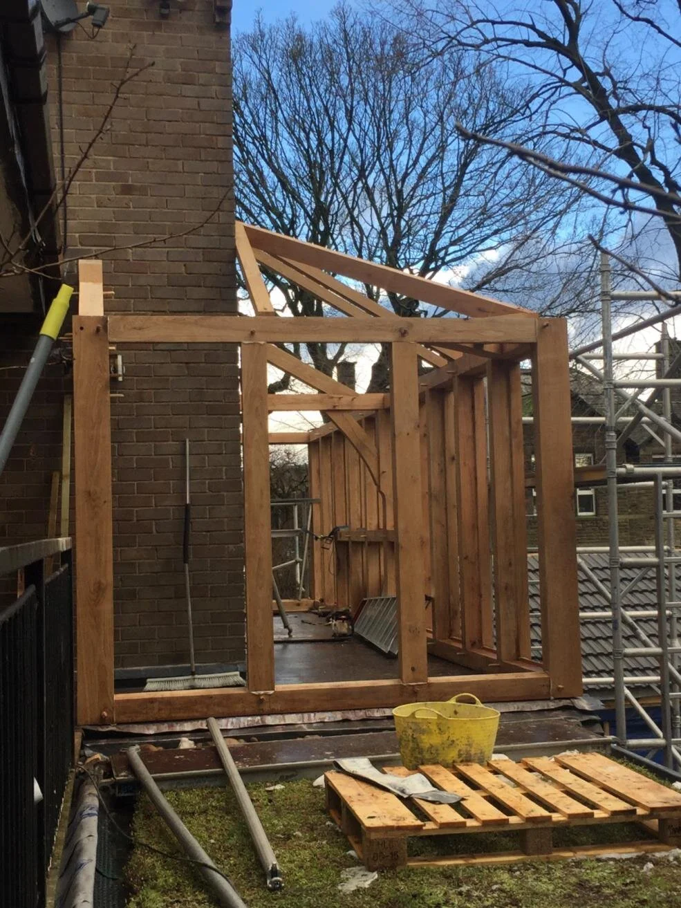 Oak framing