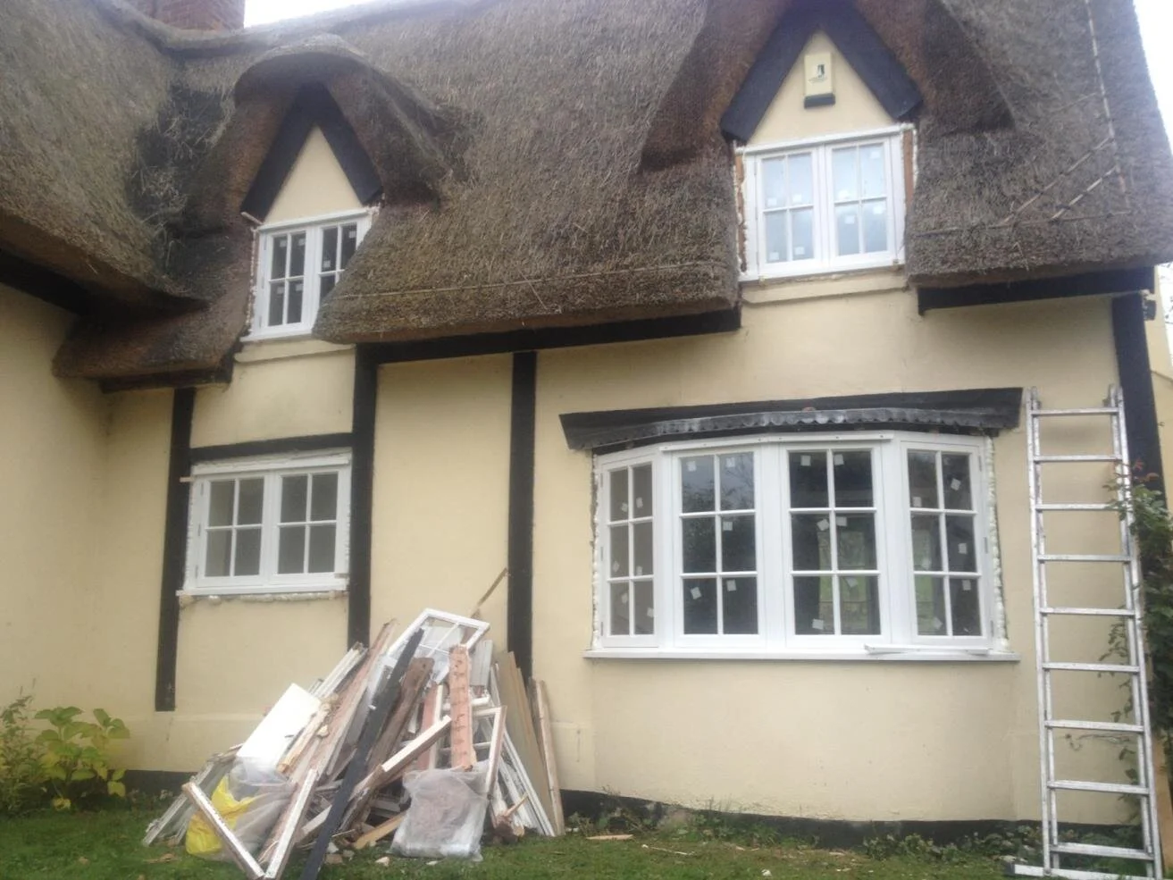 Hardwood windows