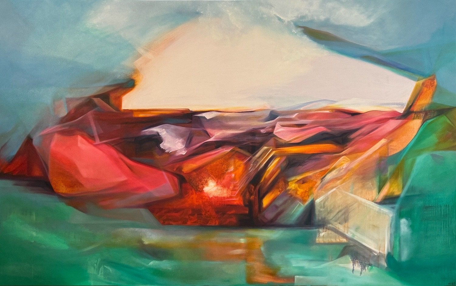 "OSCILLATE" -THOUGHTS BEHIND THE SONG/PAINTING SERIES