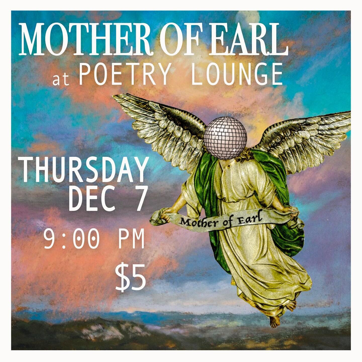 Catch us this Thursday in Millvale at @poetrypgh ! We&rsquo;re playing at 9, $5 at the door