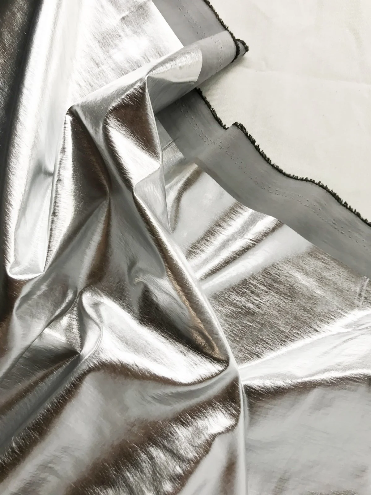 Silver Foil Waterproof Nylon Coat 