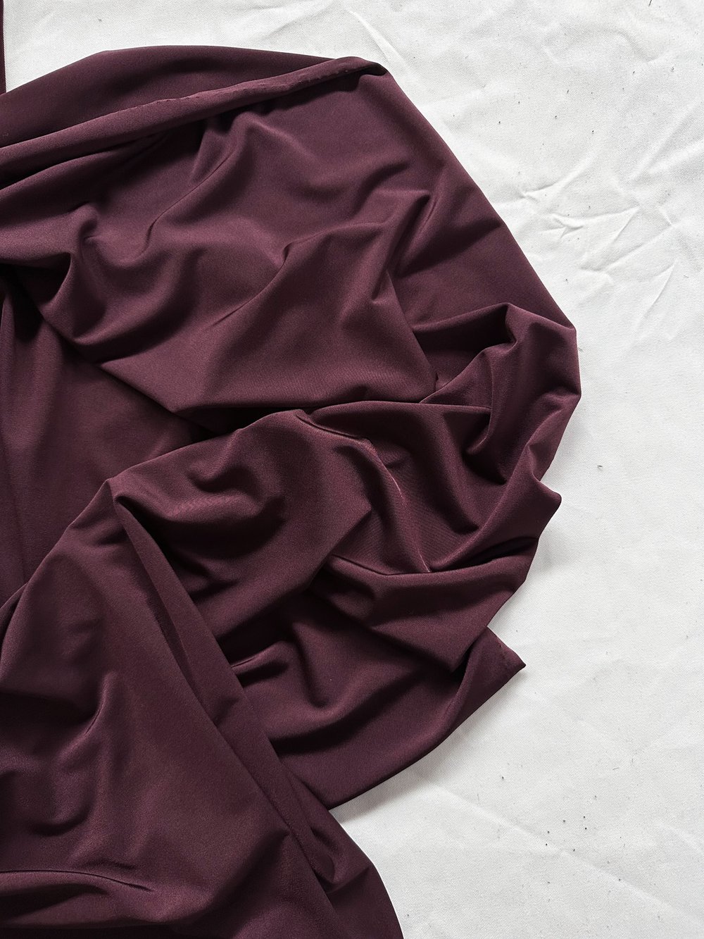 Burgundy Slinky Shimmery Panty Spandex — L'Etoffe Fabrics Online