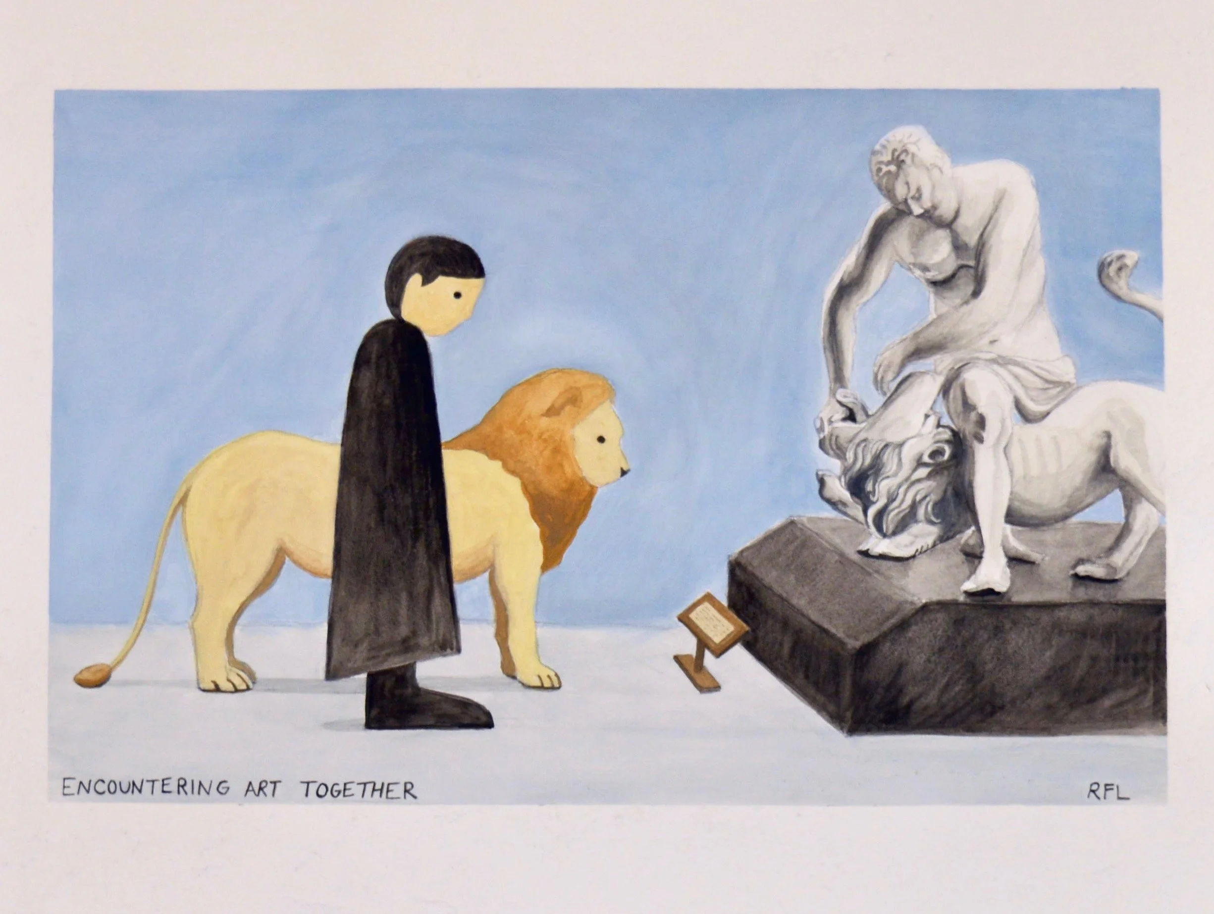 Encountering Art Together, 18"x11.5"