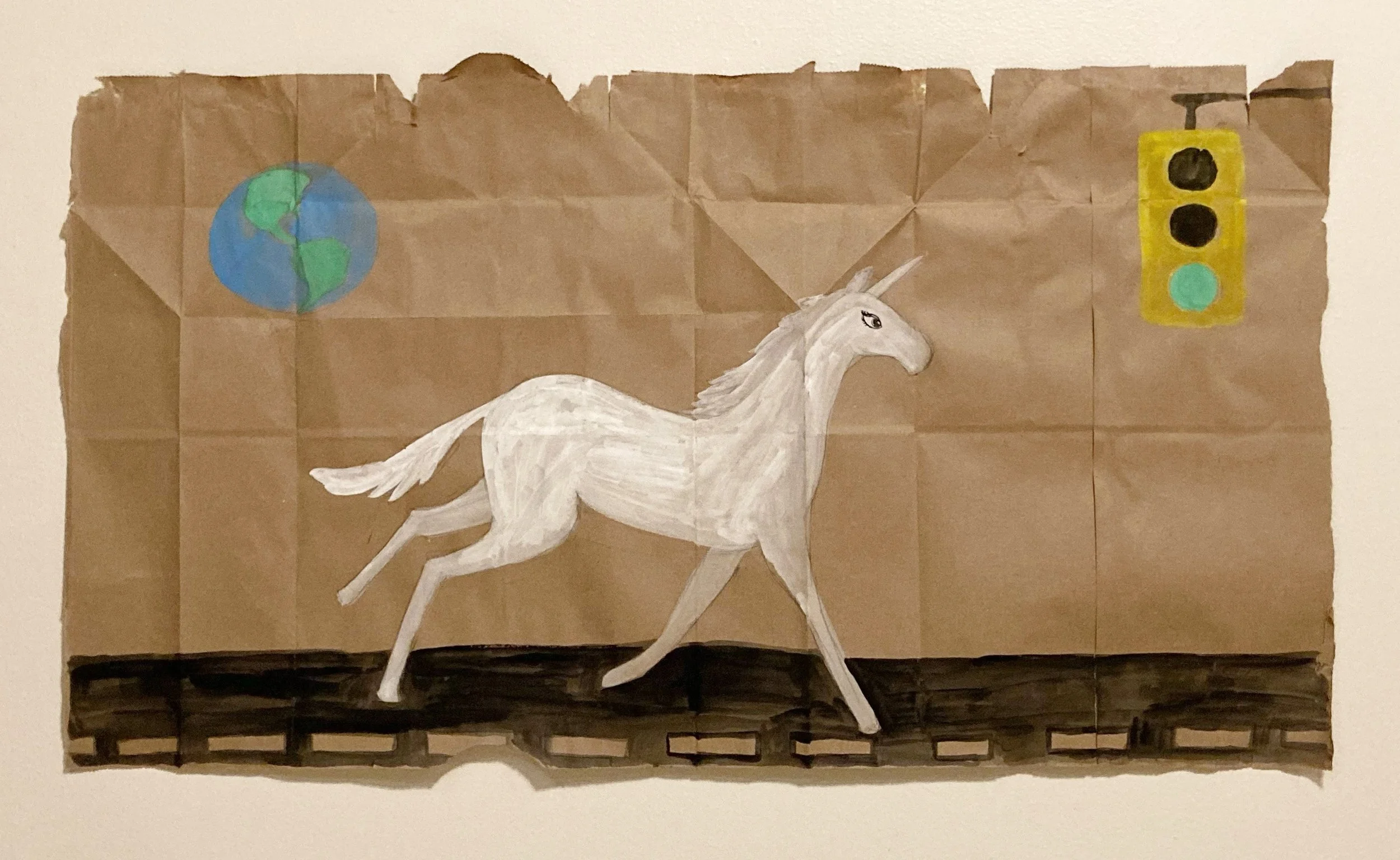 Road to the Moon, 21" x 37"