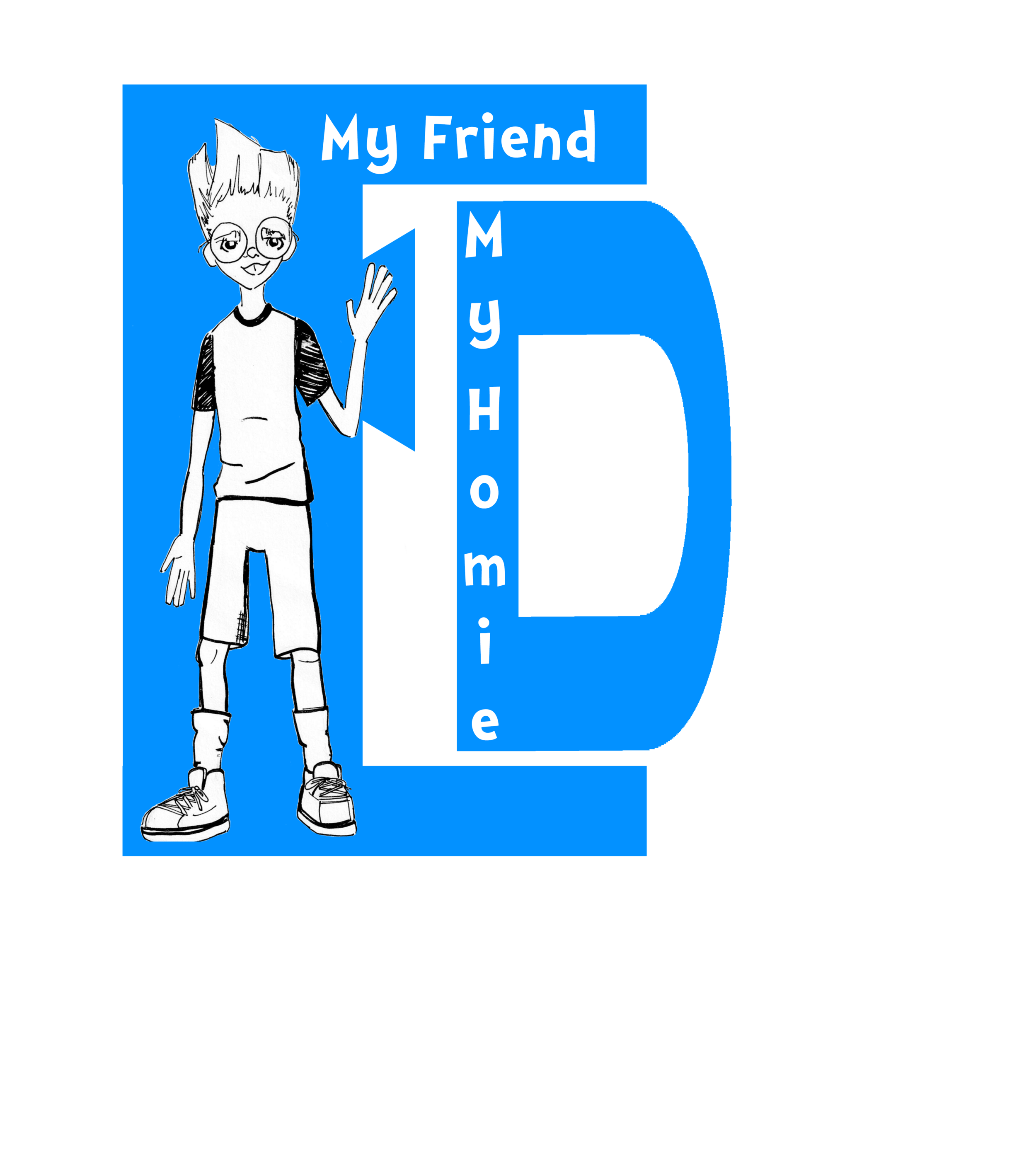 Ed: My Friend, My Homie Sticker