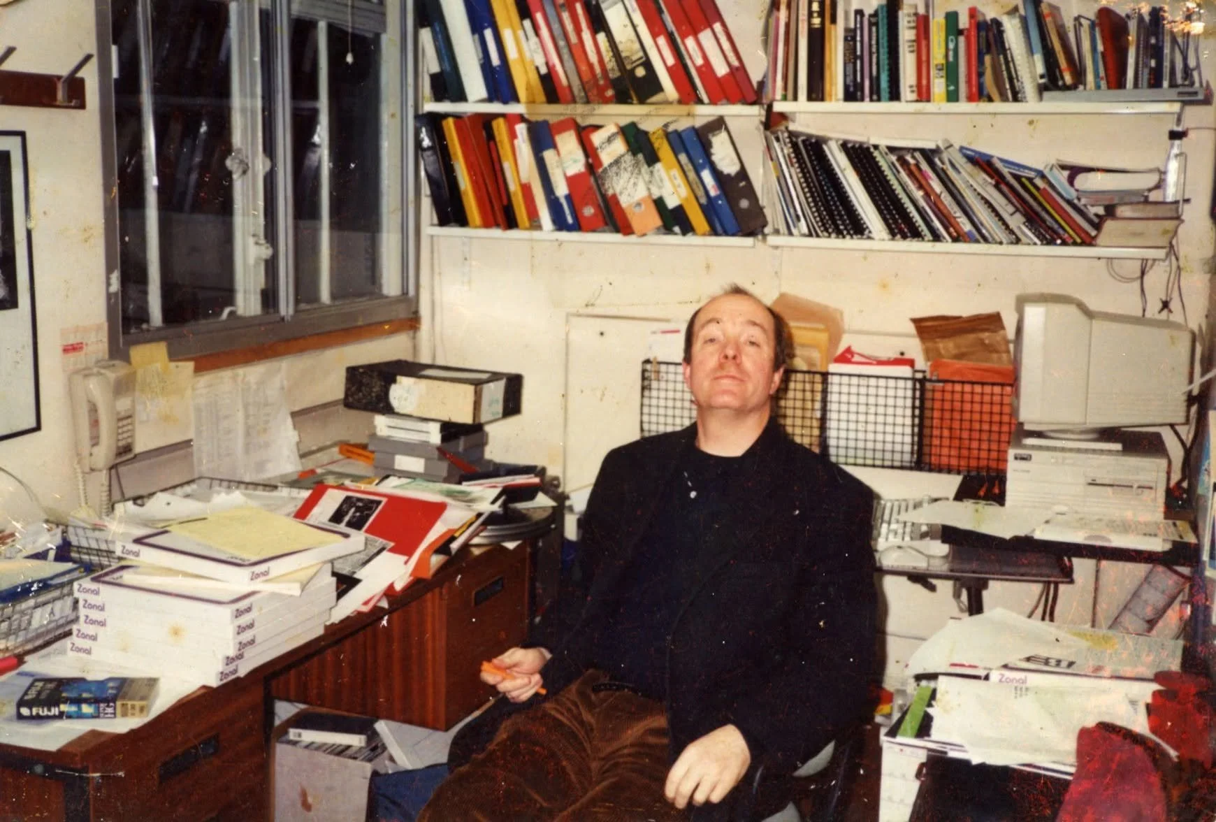 Joost Hunninger in his office - early 1990s.jpg
