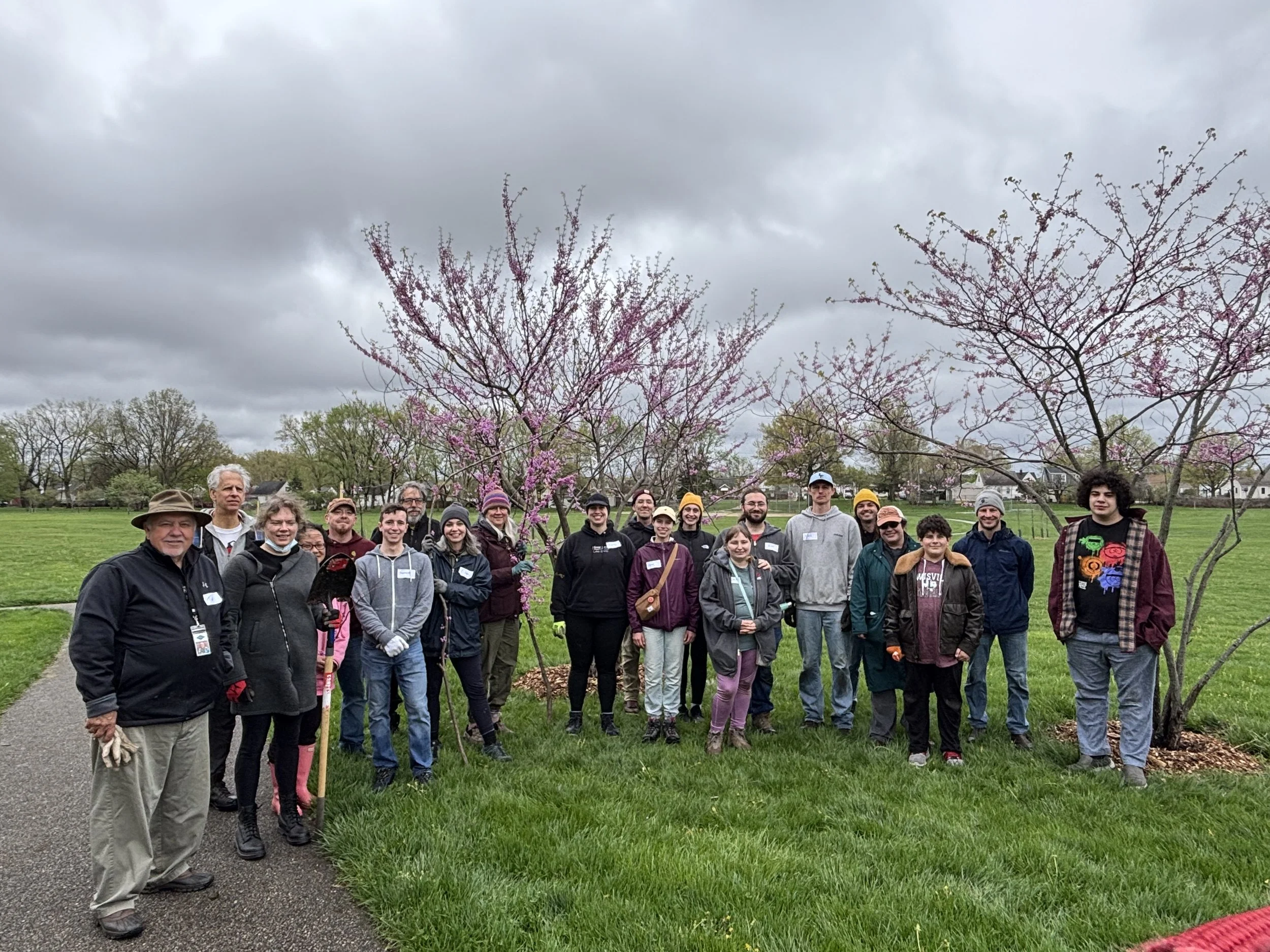 Spring Tree Sprucing + Park Clean Up