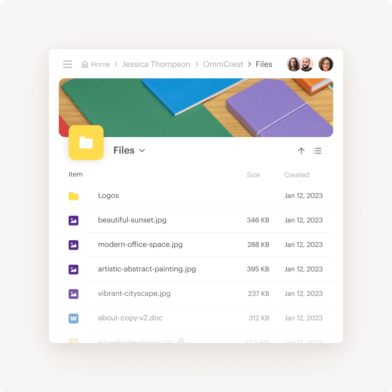 WWD web designer christchurch uses Kitchen for file sharing