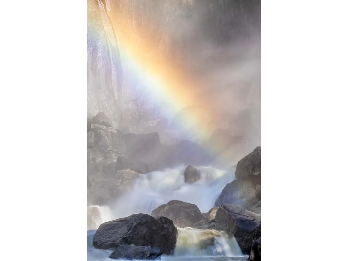 Rainbow, Lower Yosemite Falls, 2022
