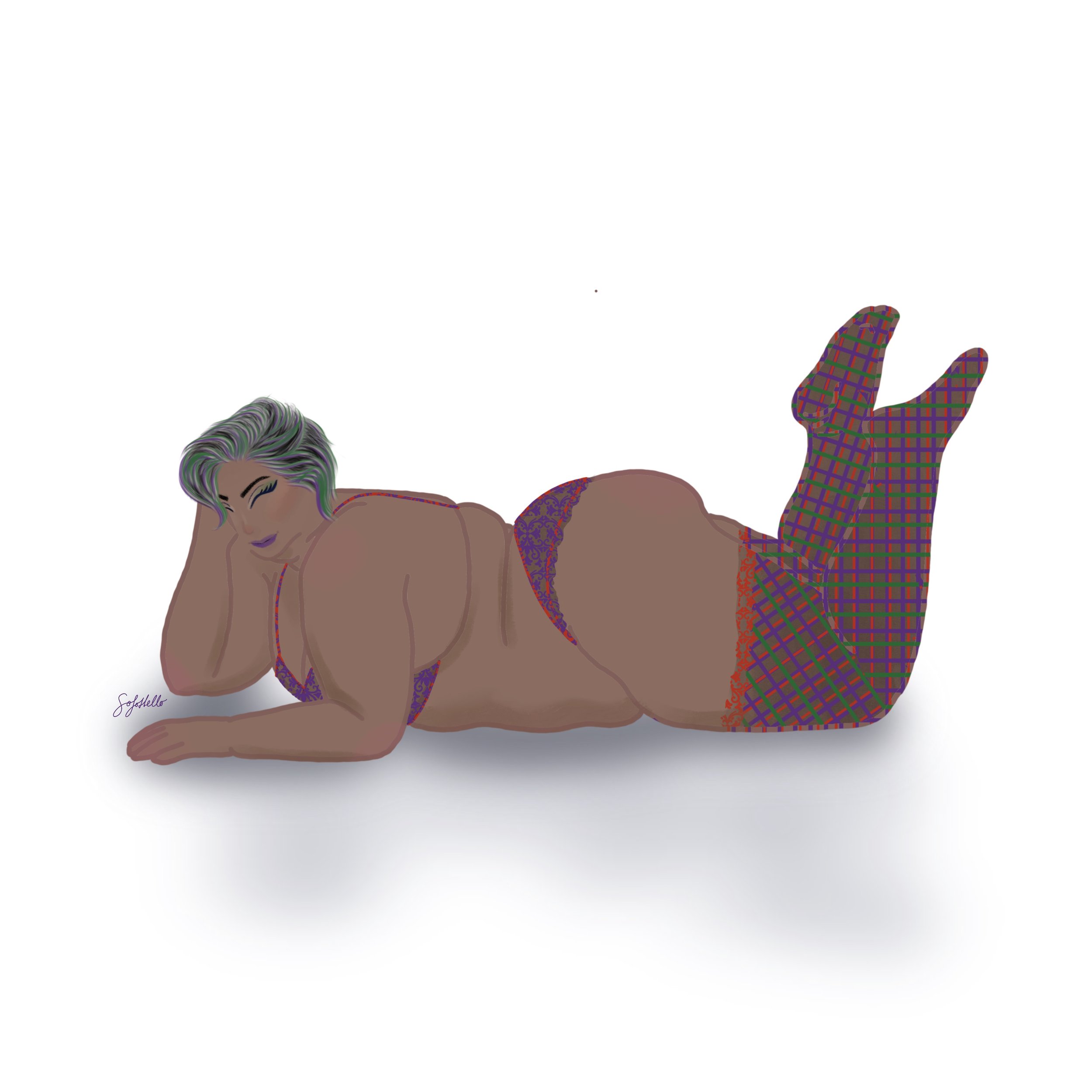 October Christmas Babe