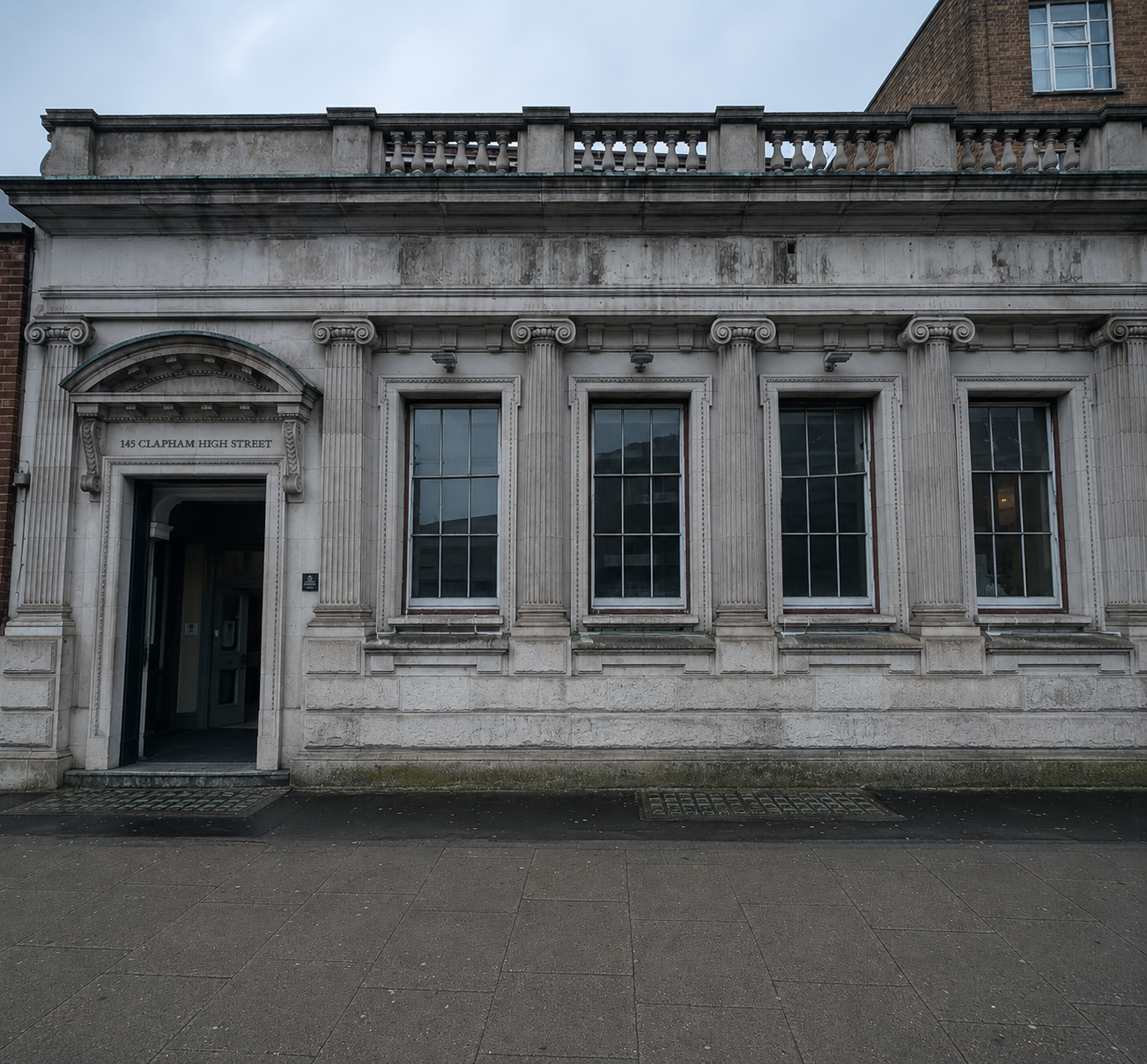 Vacant commercial property in London protected by Three Sixty Security property guardianship and vacant building security services.