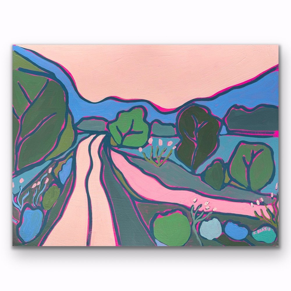 PRINT of 'Table Mountain Stroll'
