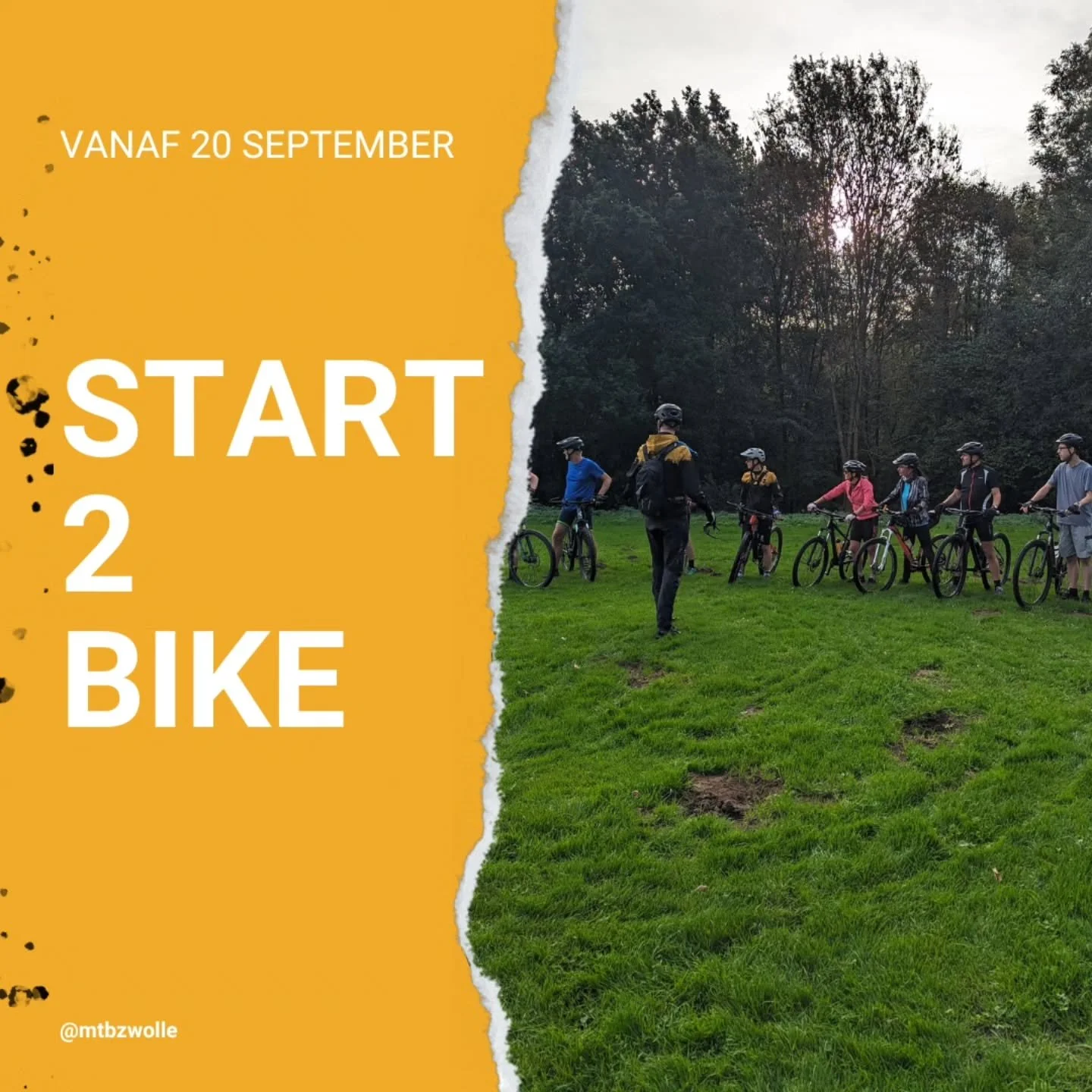 Ben jij die mountainbiker in spe die nog een duwtje in de rug nodig heeft? Dan is dit je kans! 💪

Samen met NFTU organiseerd MTB Zwolle Start2Bike! Dit is een fantastische manier om kennis te maken met het mountainbiken. We beginnen bij de basis en 
