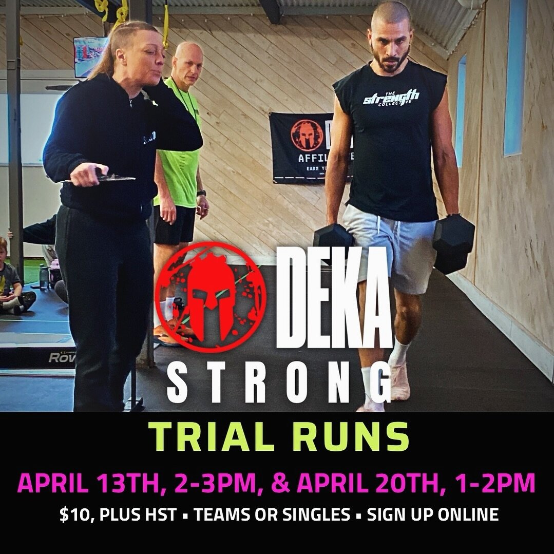 Have you ever wanted to see if you could do the 10 DEKA stations? 
Want to practice transitions with your partner before race day?
Are you curious to test your time before race day?
Then this is for you!

We&rsquo;re hosting some DEKA trial runs befo
