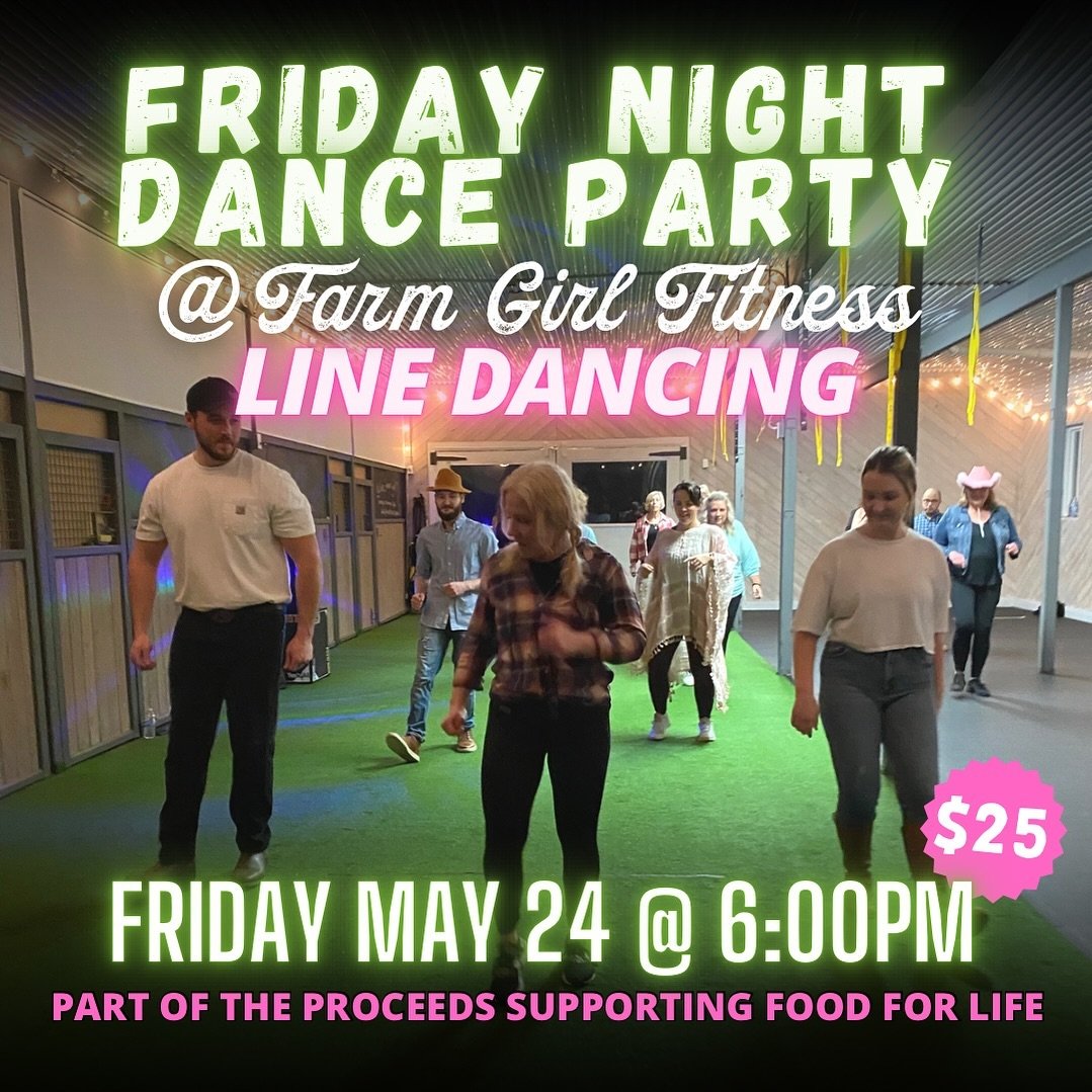 Yes haw 🤠We&rsquo;re bringing back line dancing for charity! This time we&rsquo;re supporting @foodforlifecan who helps families in Halton get healthy food, and helps rescue surplus perishable food to go to families who need it. 

When: Friday May 2