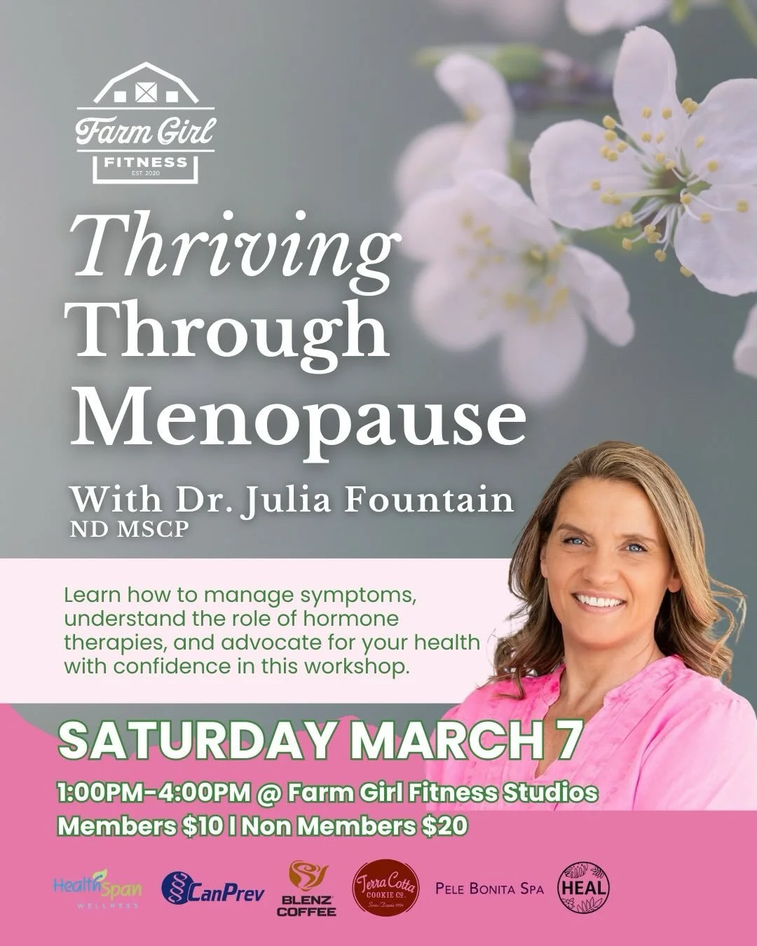 Menopause is often misunderstood, and so much about this stage of life goes unspoken. Understanding your hormones, symptoms, and how they affect your daily life is key to feeling in control, supported, and confident.✨

Join us for &ldquo;Thriving Thr
