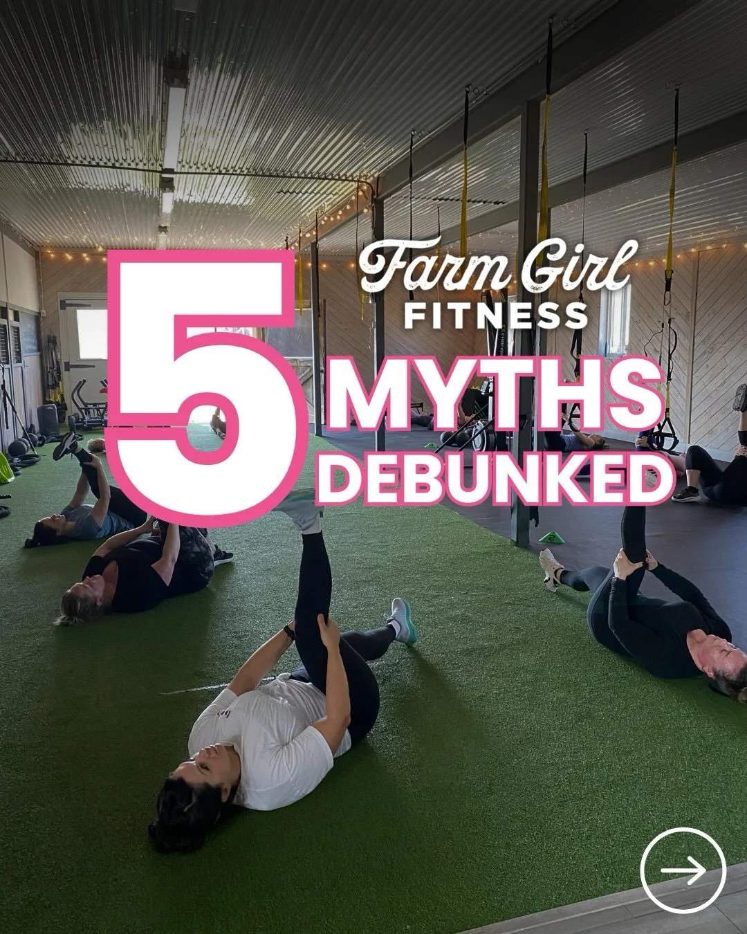 We&rsquo;ve heard some myths floating around about what it means to be part of Farm Girl Fitness, so let&rsquo;s set the record straight: we&rsquo;re not a traditional fitness studio, and we&rsquo;re proud of it. 

Farm Girl Fitness is for everyone, 