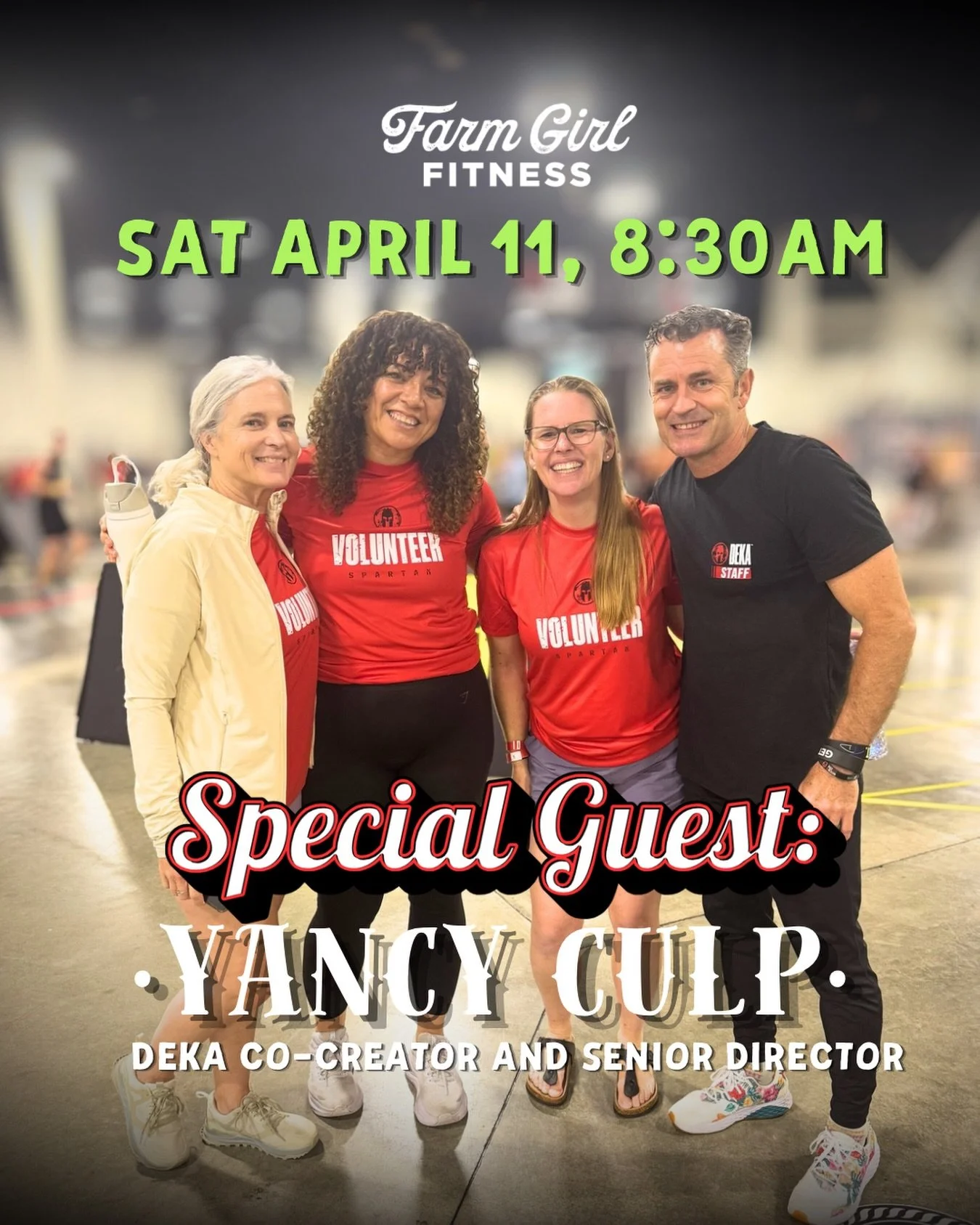 🚨We&rsquo;ve got a special guest joining us for on Saturday April 11th for our &ldquo;Hybrid Hustle&rdquo; class - DEKA co-founder and senior director Yancy Culp! 
@yancyculp 

We&rsquo;ve added more spots so that more members can come out for this 