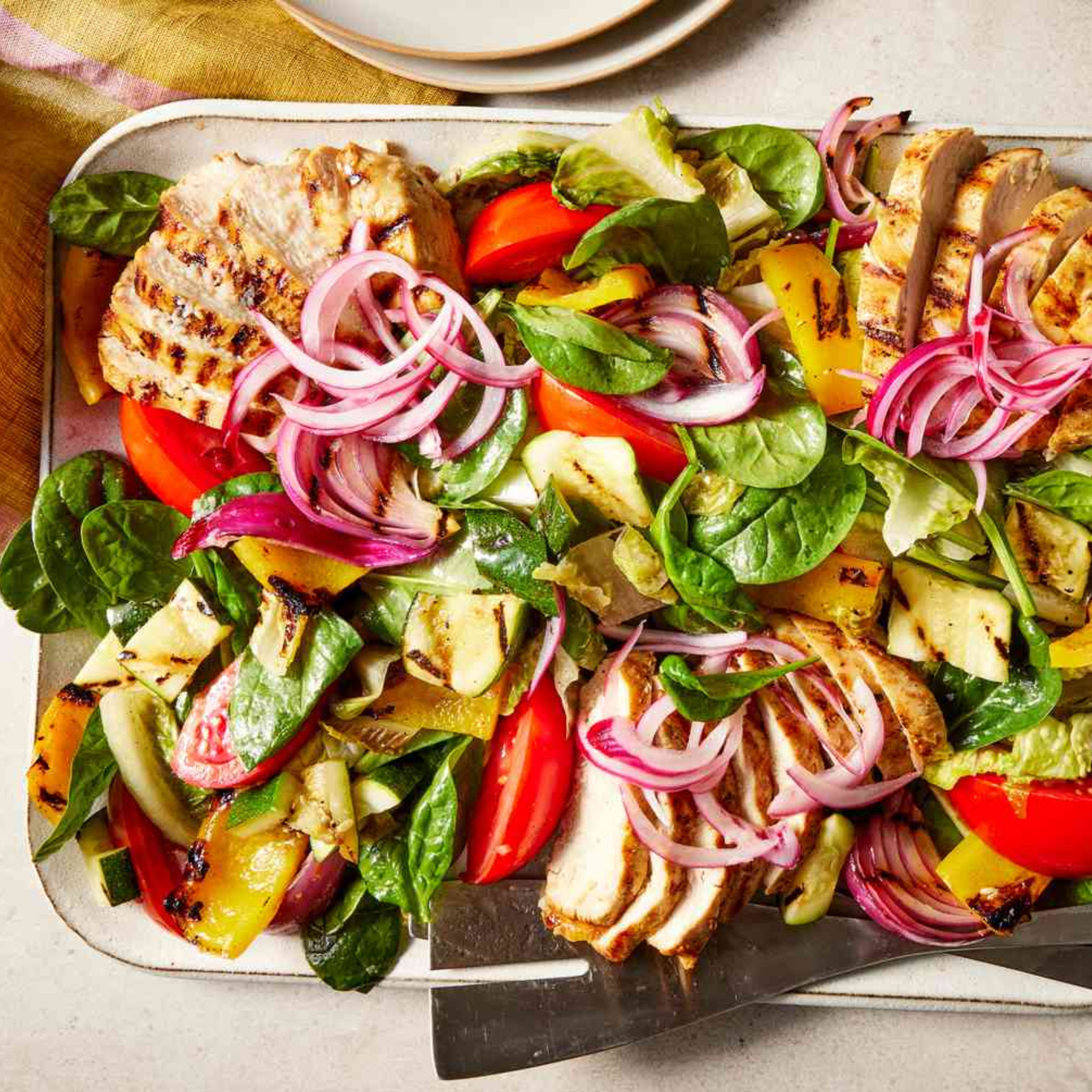 Simple High-Protein Summer Chicken Salad