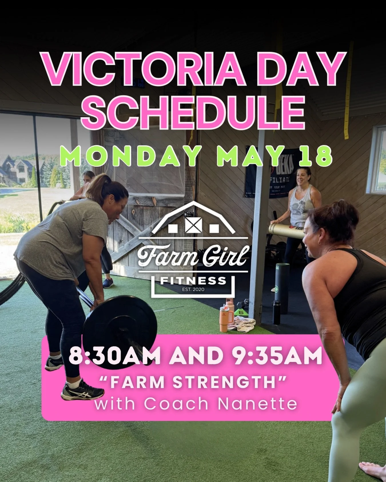 🚨BREAKING NEWS: We&rsquo;ve added a 2nd class for Holiday Monday!🚨

Thanks to everyone who put themselves on the waitlist we&rsquo;ve added another class to deal with the high demand. 

You&rsquo;ve now got 2 opportunities to work on your strength 