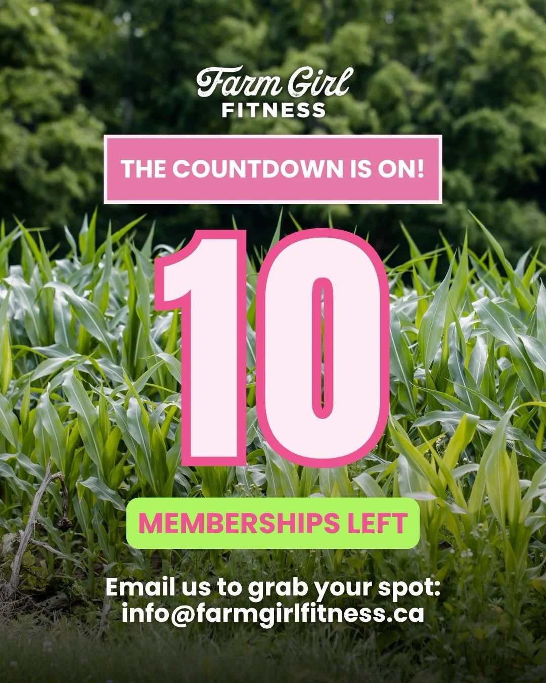 We&rsquo;re officially counting down.

We&rsquo;ve always believed the strength of this space comes from the people inside it. That&rsquo;s why we&rsquo;re intentionally keeping our community small, so every member gets the experience, support, and e
