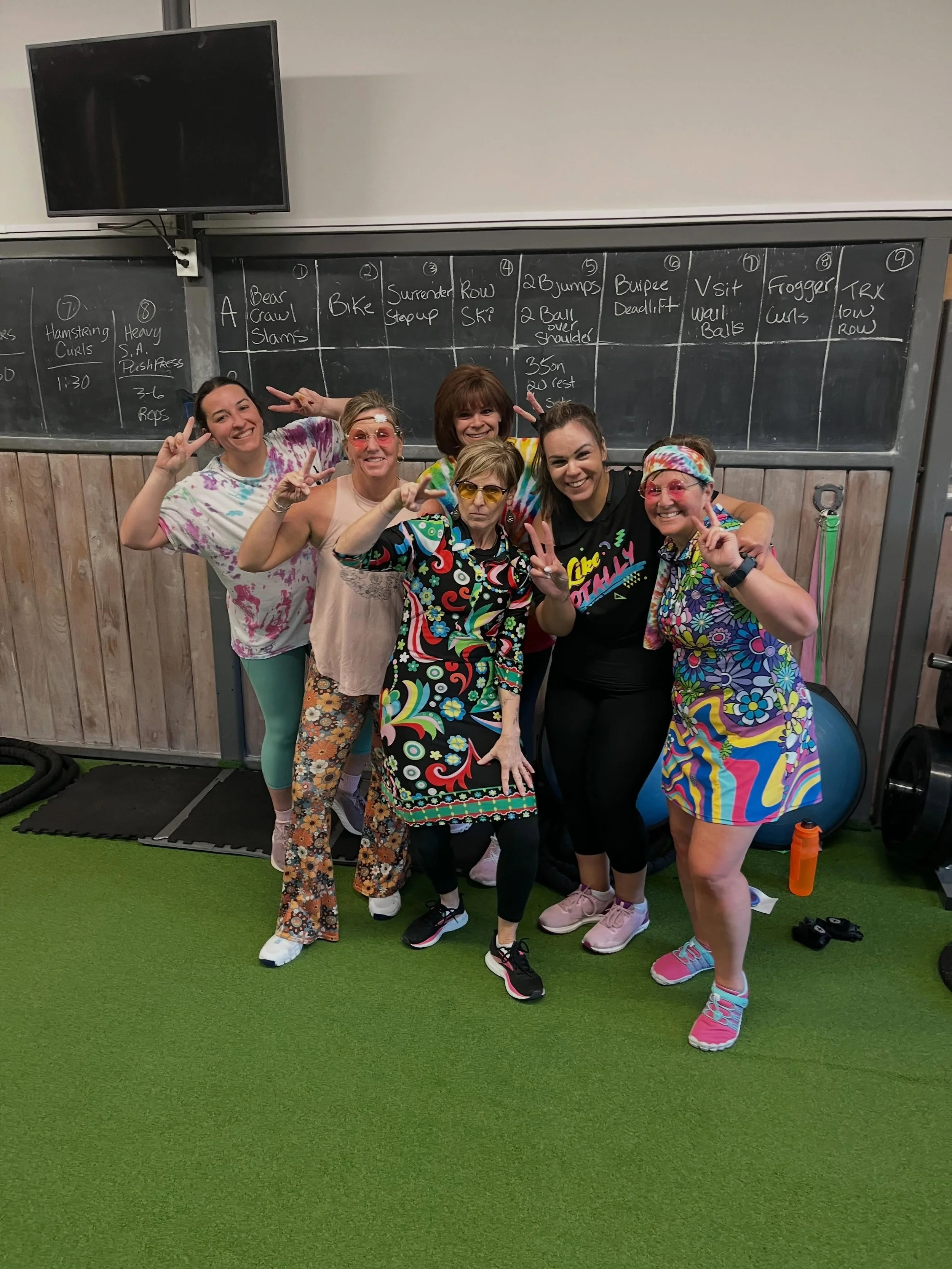 A little disco, a lot of sweat, and some seriously good 70s energy. 🪩

Our 70s Decades Night Hybrid Hustle brought the outfits, the music, and the effort! Our members showed up ready to work hard, have some fun, and make a Monday night a little more