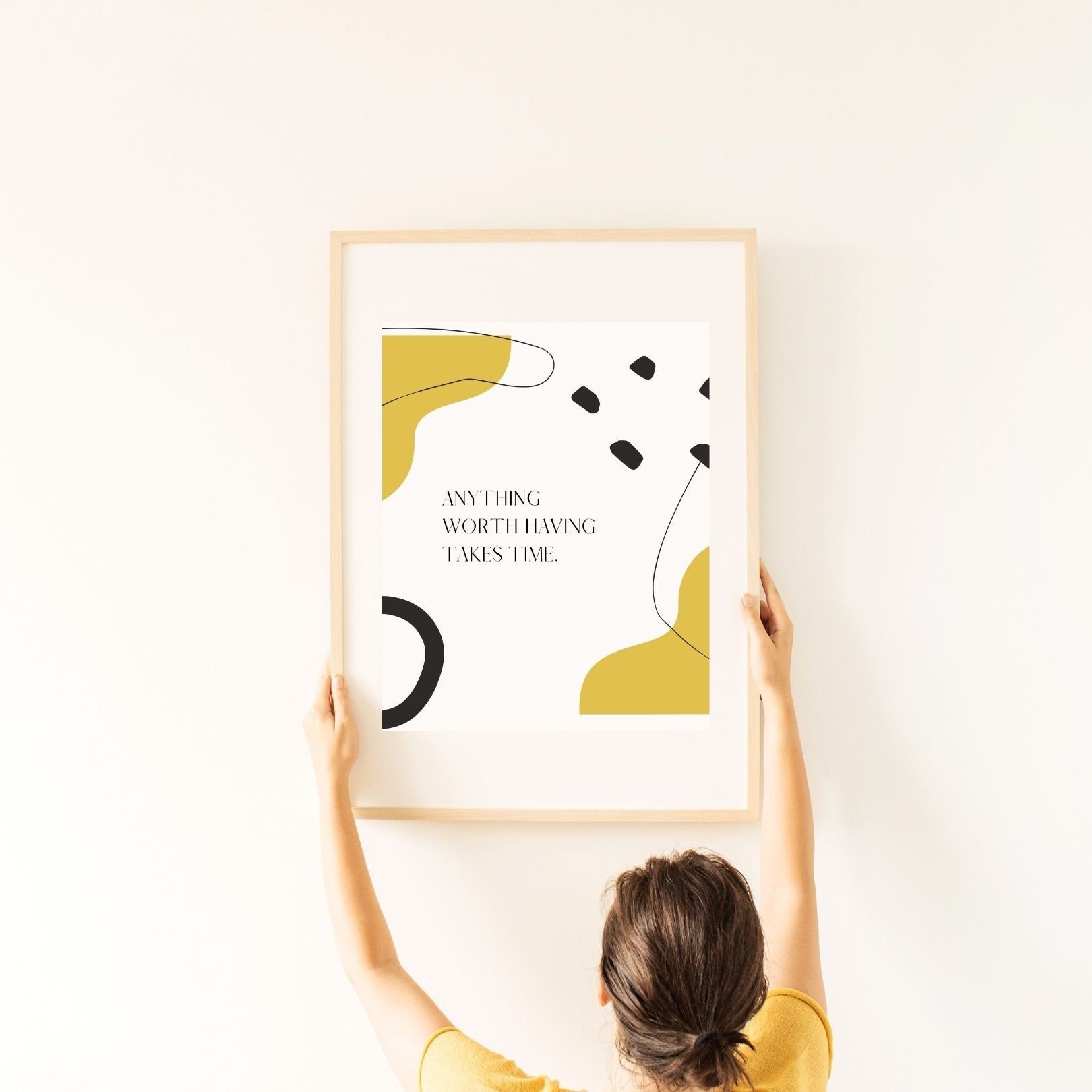 Anything Worth Digital Print Poster, Wall Decor, Therapy, Office & Room Decor, Therapist, Counselor 8x10, 11x14, 16x20, 18x24, and 24x30