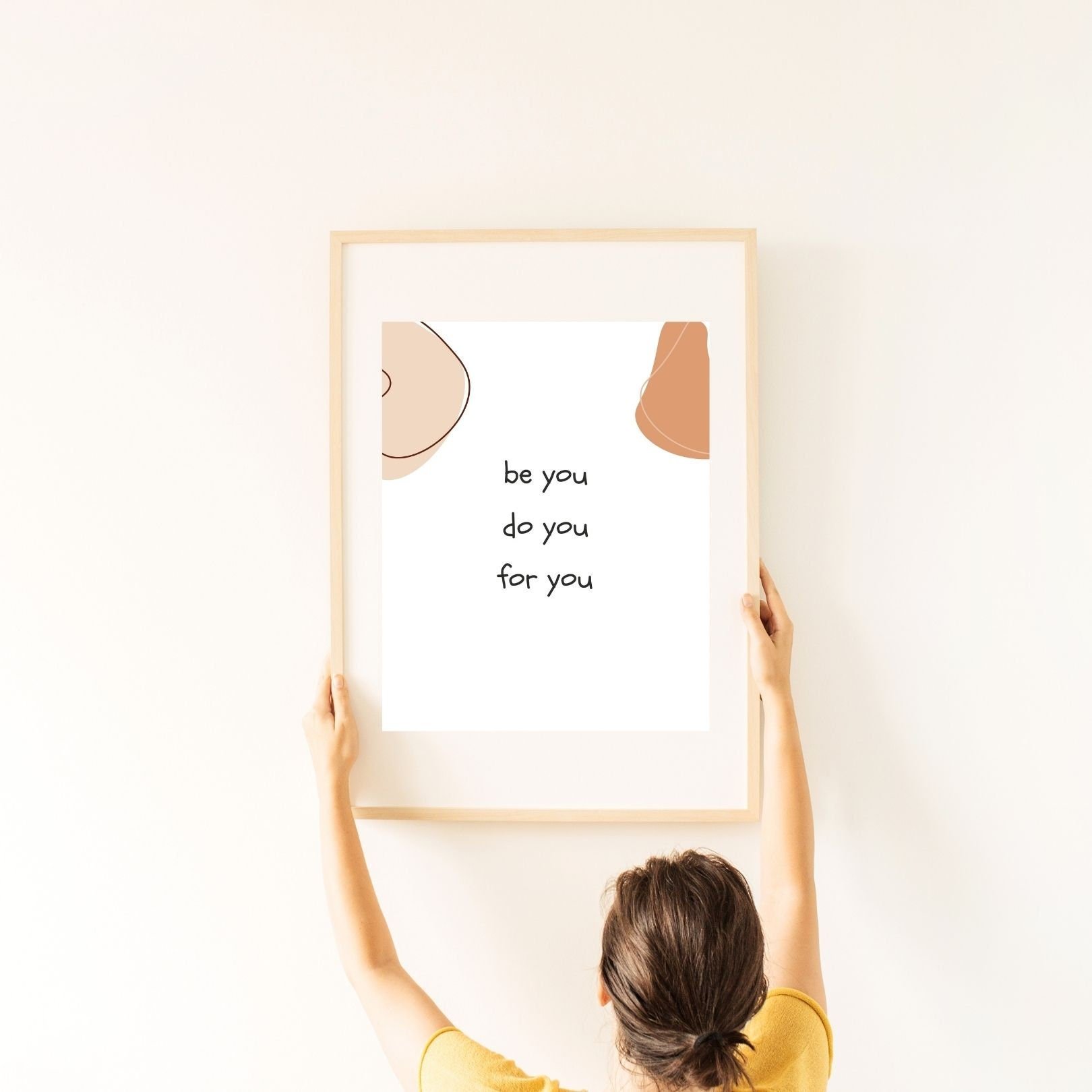 Be You Do You Digital Print Poster, Wall Decor, Therapy, Office & Room Decor, Therapist, Counselor 8x10, 11x14, 16x20, 18x24, and 24x30