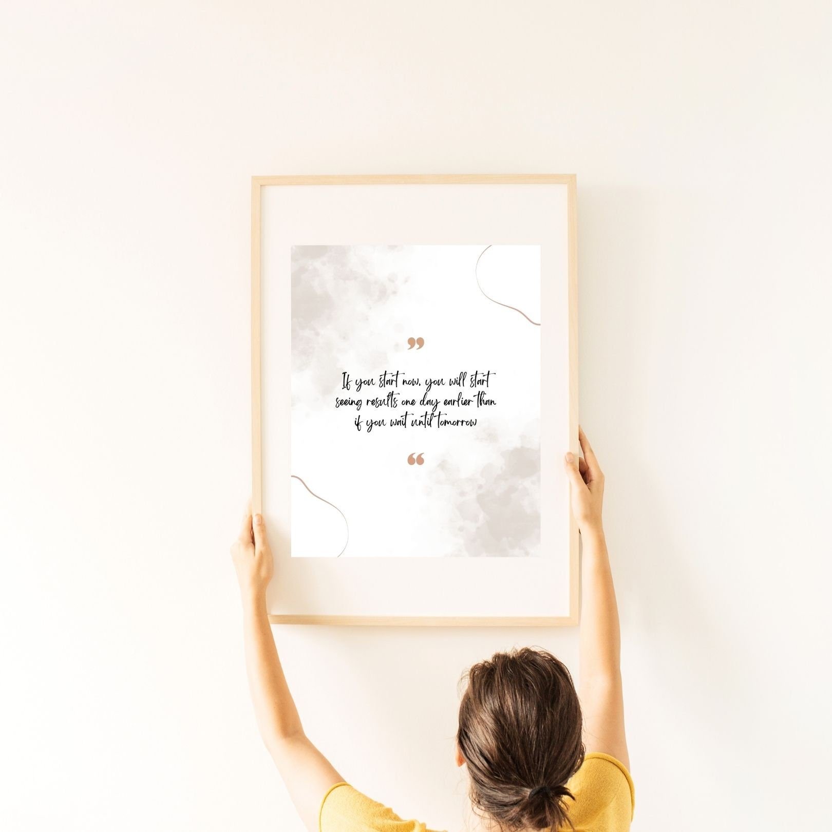 Start Now Digital Print Poster, Wall Decor, Therapy, Office & Room Decor, Therapist, Counselor 8x10, 11x14, 16x20, 18x24, and 24x30