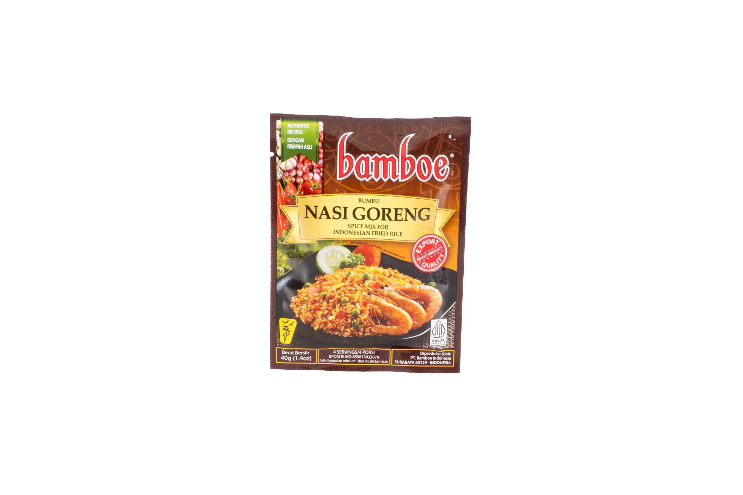 BAMBOE Bumbu Nasi Goreng - Würzpaste für gebratener Reis (40g)