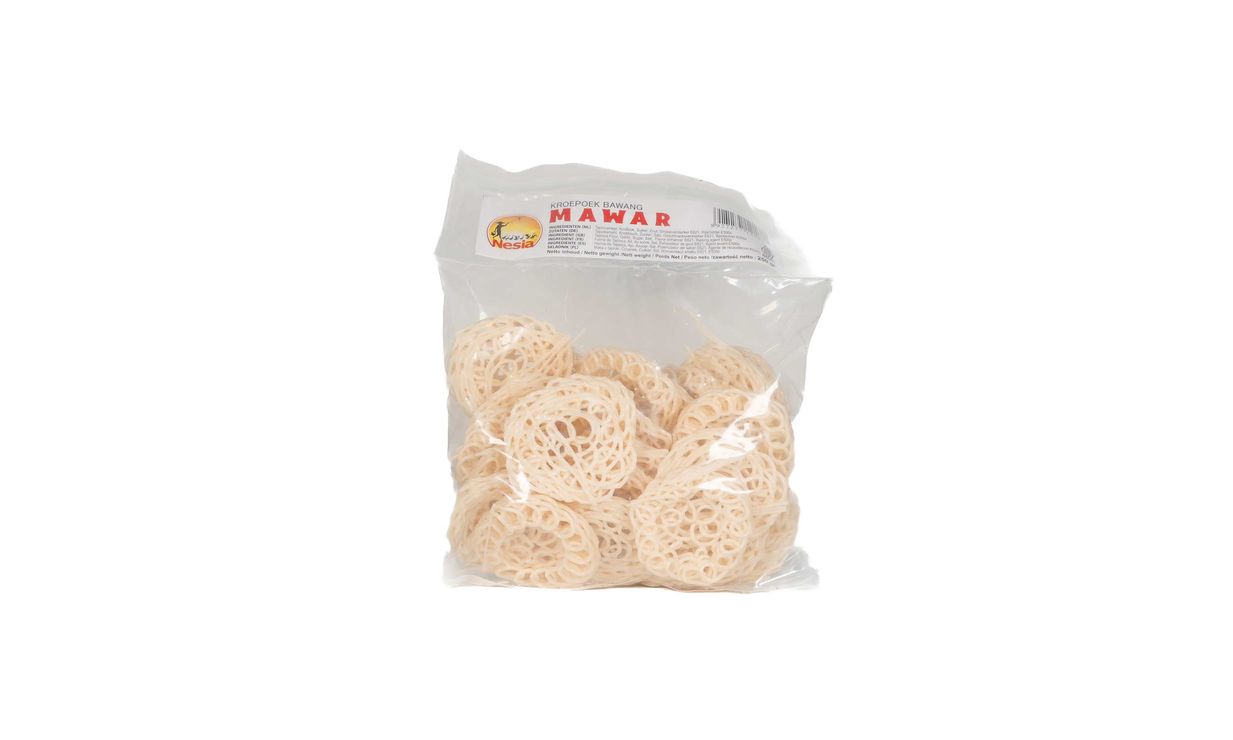 Krupuk Mawar NESIA - Chips in Blumenform (250g)