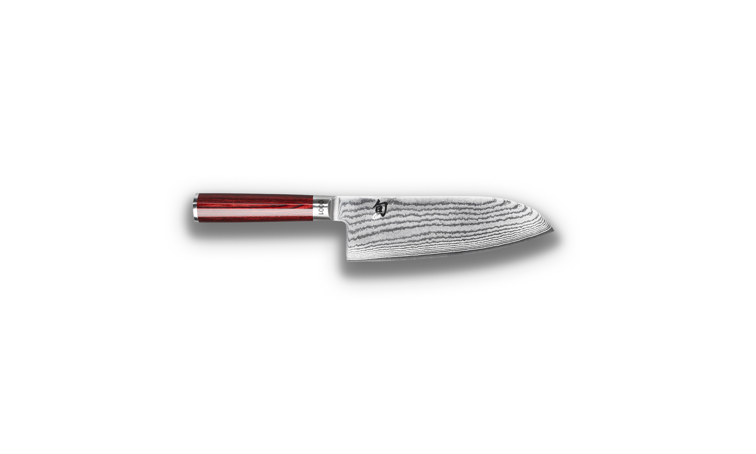 KAI SHUN CLASSIC RED Großes Santoku