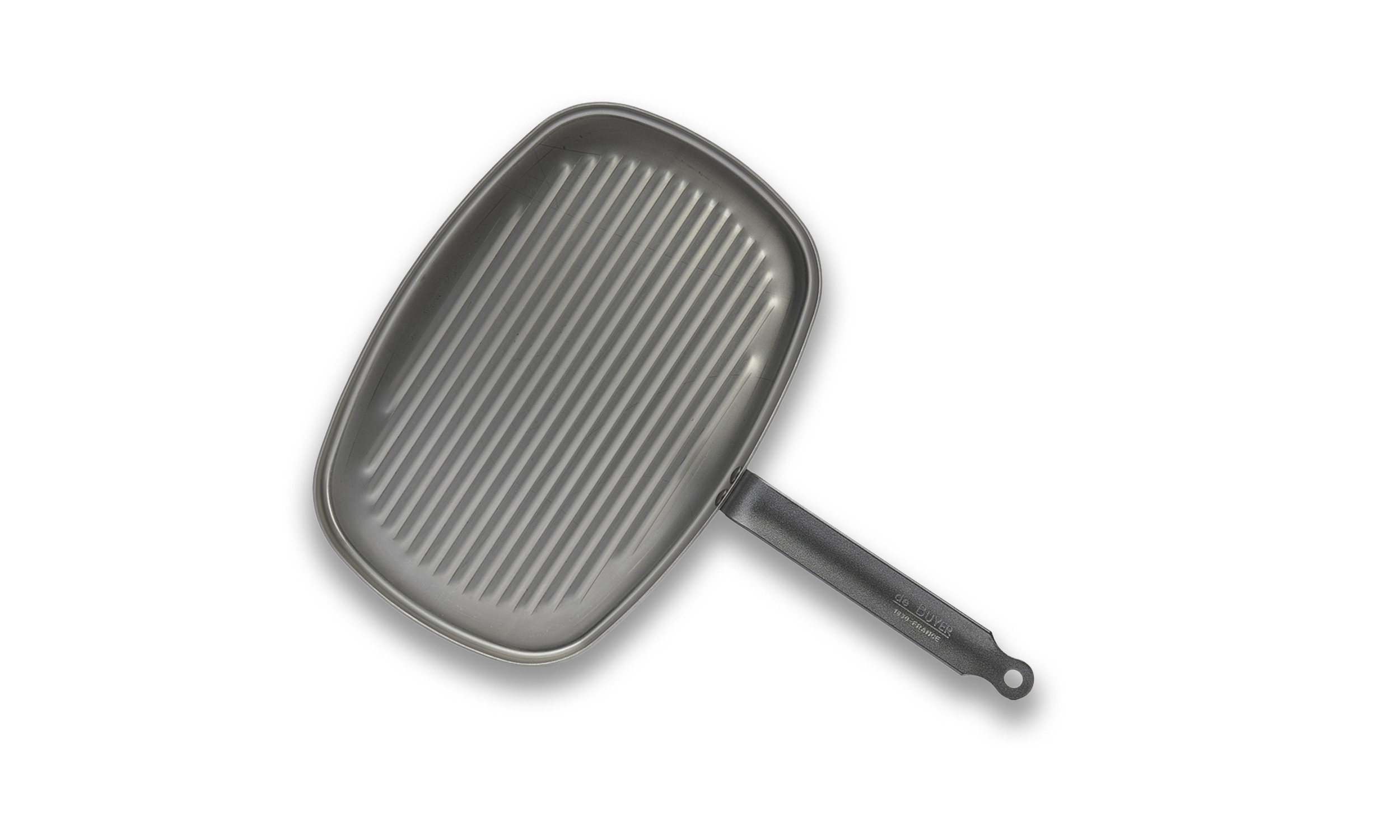 DE BUYER Grillpfanne rechteckig 38 x 26 cm (Carbone Plus)4.png