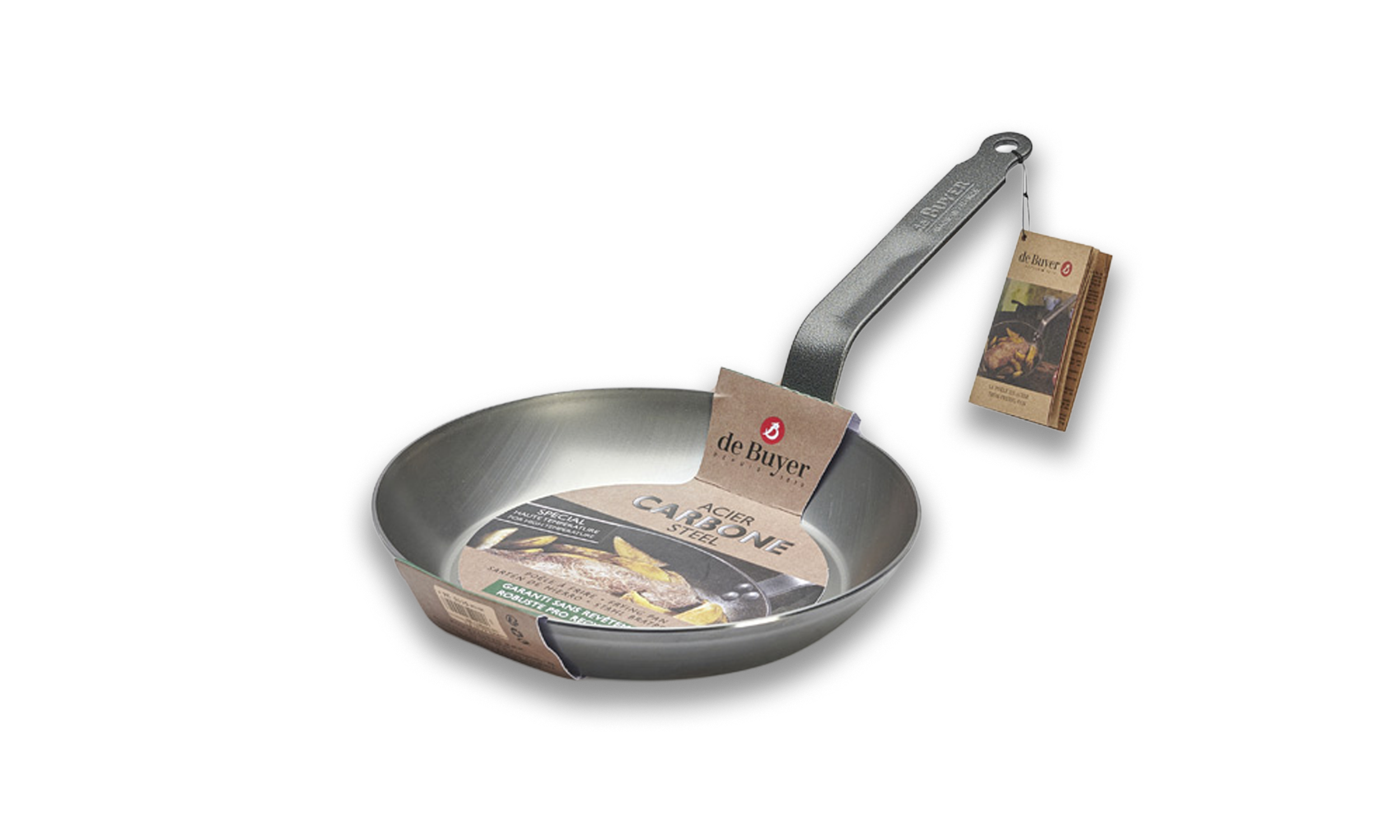 Lyonnaise Bratpfanne Eisen CARBONE PLUS1.png