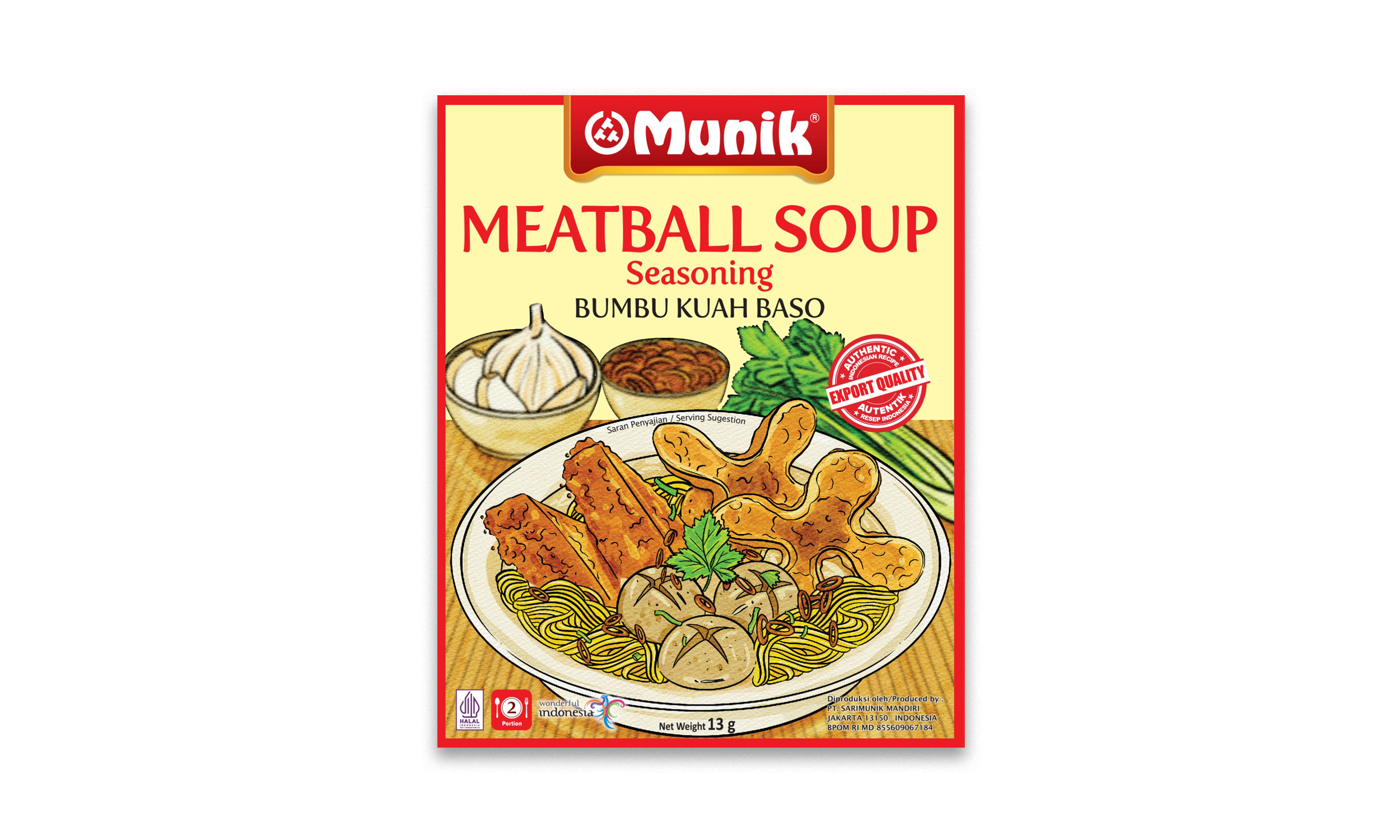 MUNIK Bakso (13g)